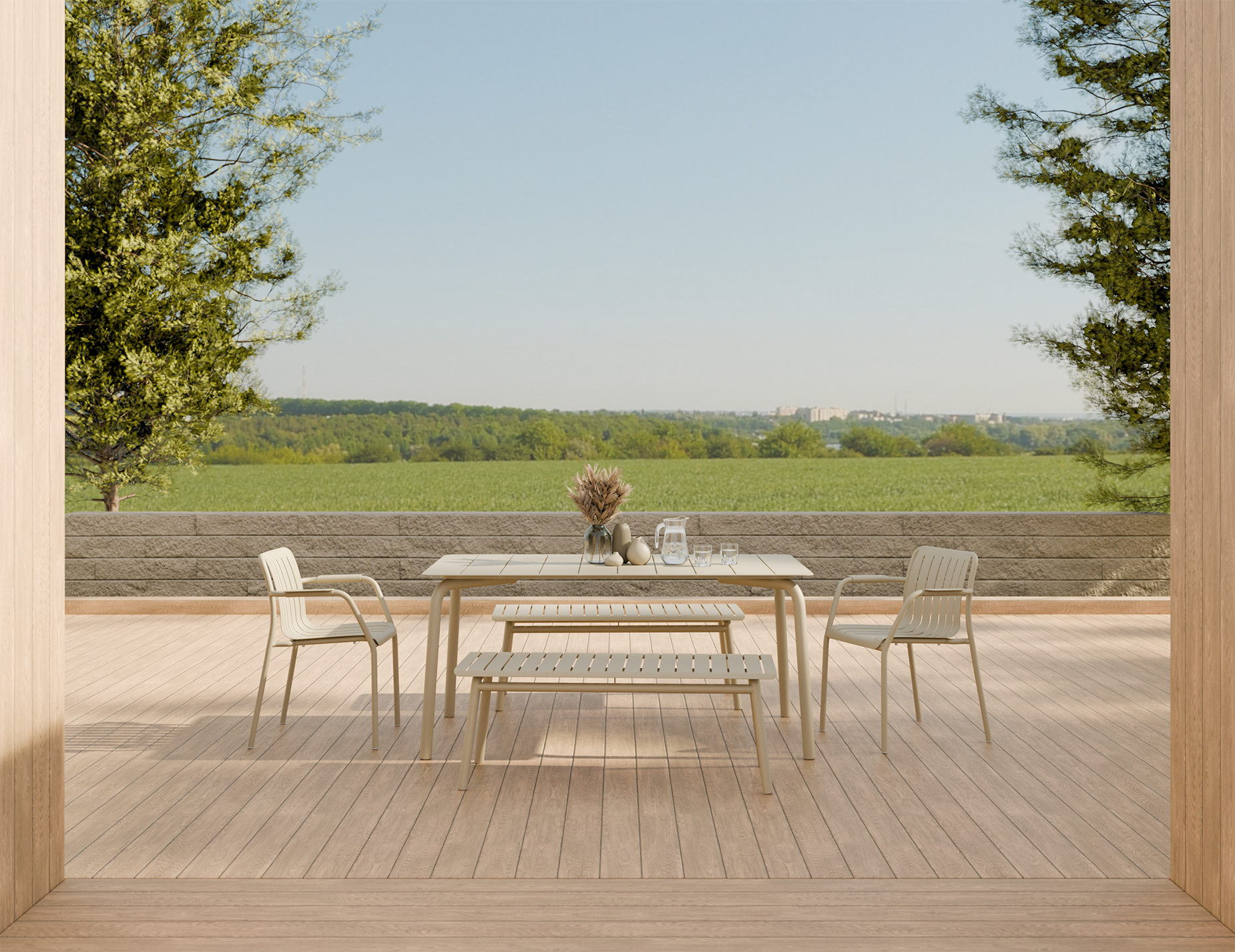 Roku Dining Armchair - Outdoor
