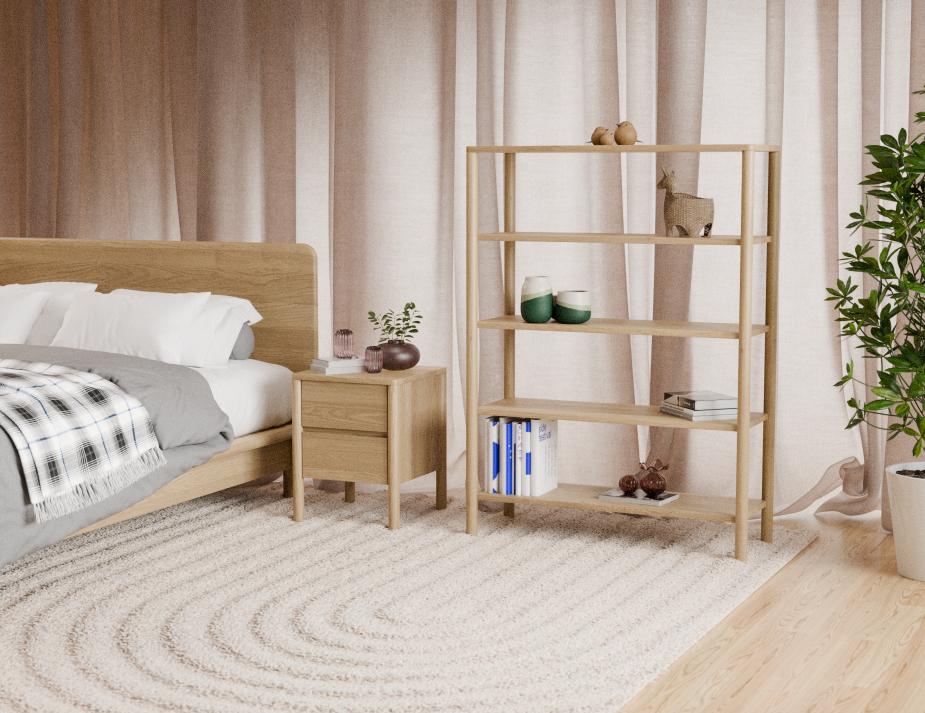 Nordica Solid Oak Beds