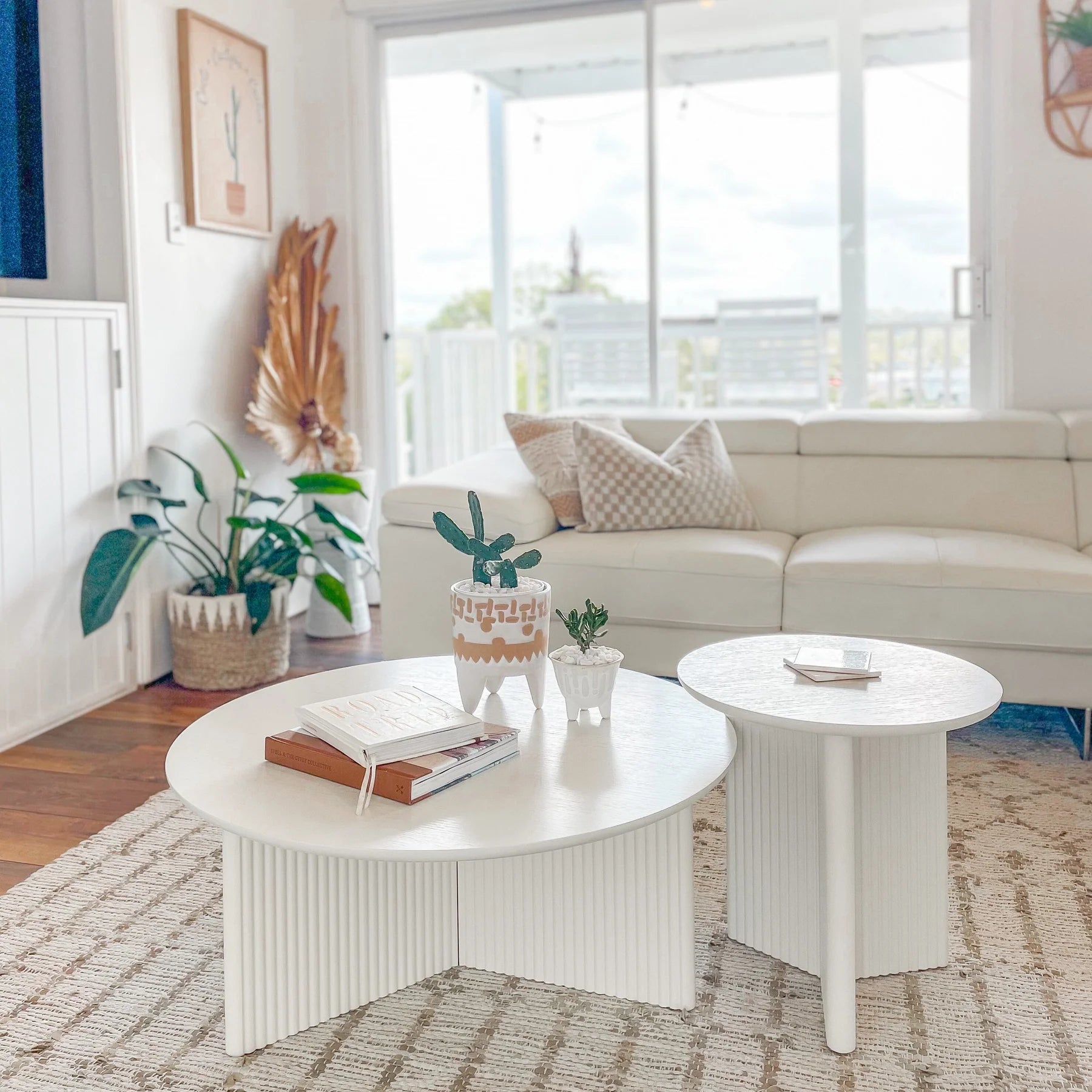 Odeon Side Table - Pearl