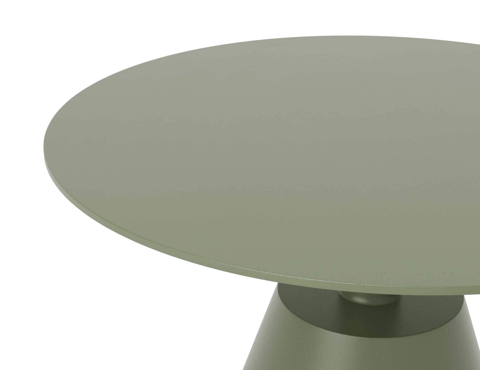 Corvo Outdoor Side Table - Eucalyptus Green