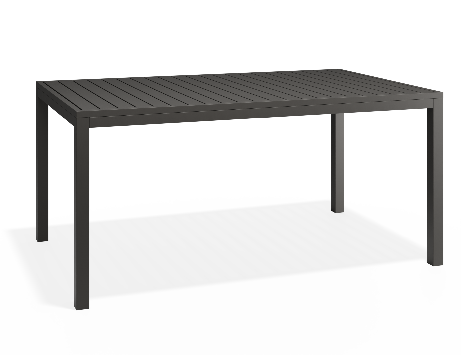 Halki Outdoor Dining Table - Charcoal