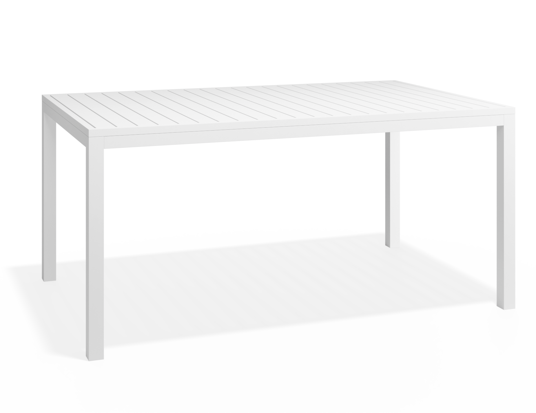 Halki Outdoor Dining Table - White