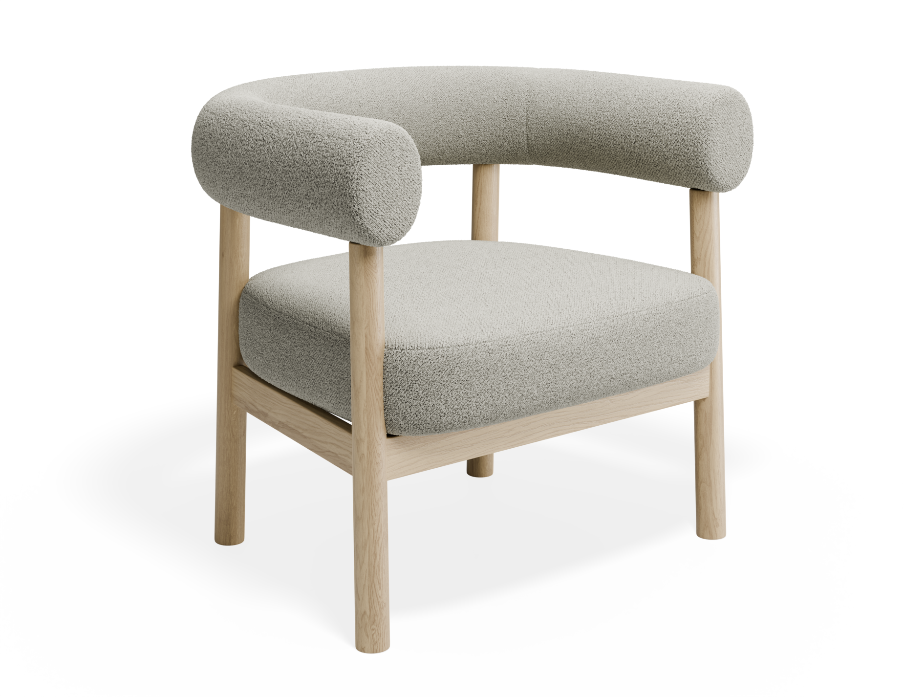 Marlowe Occasional Chair - Solid Oak