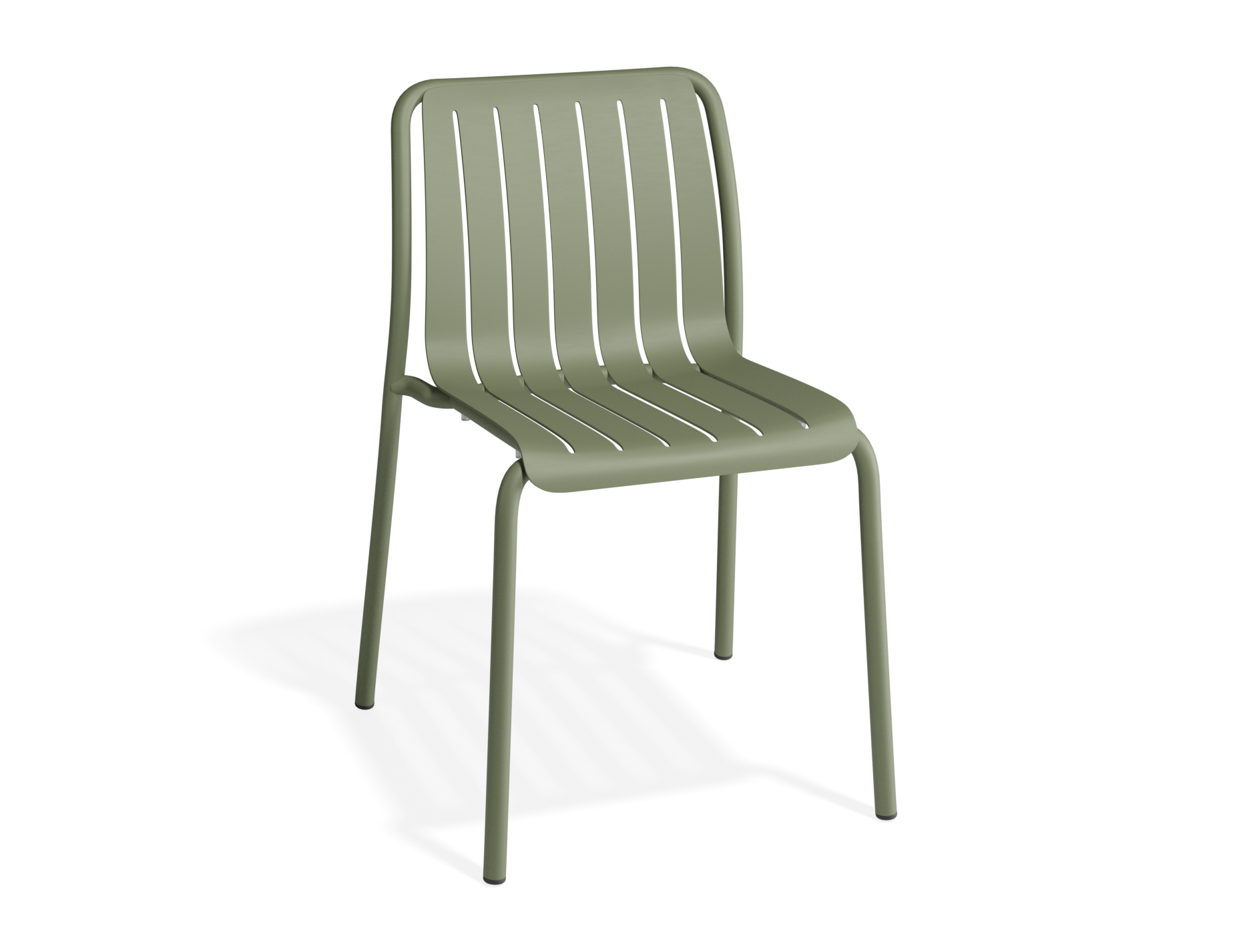 Roku Dining Chair - Outdoor - Matt Eucalyptus Green