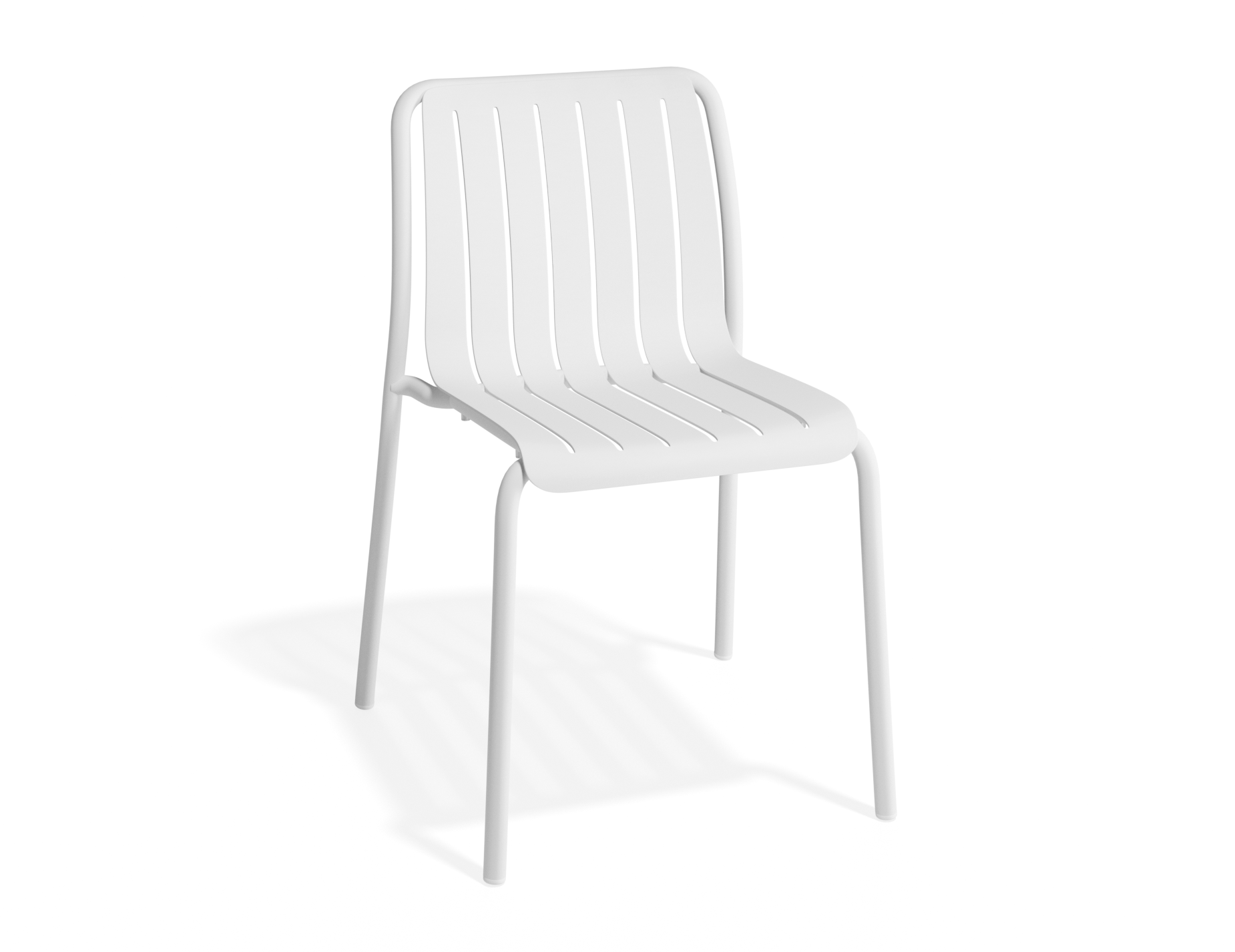 Roku Dining Chair - Outdoor - Matte White