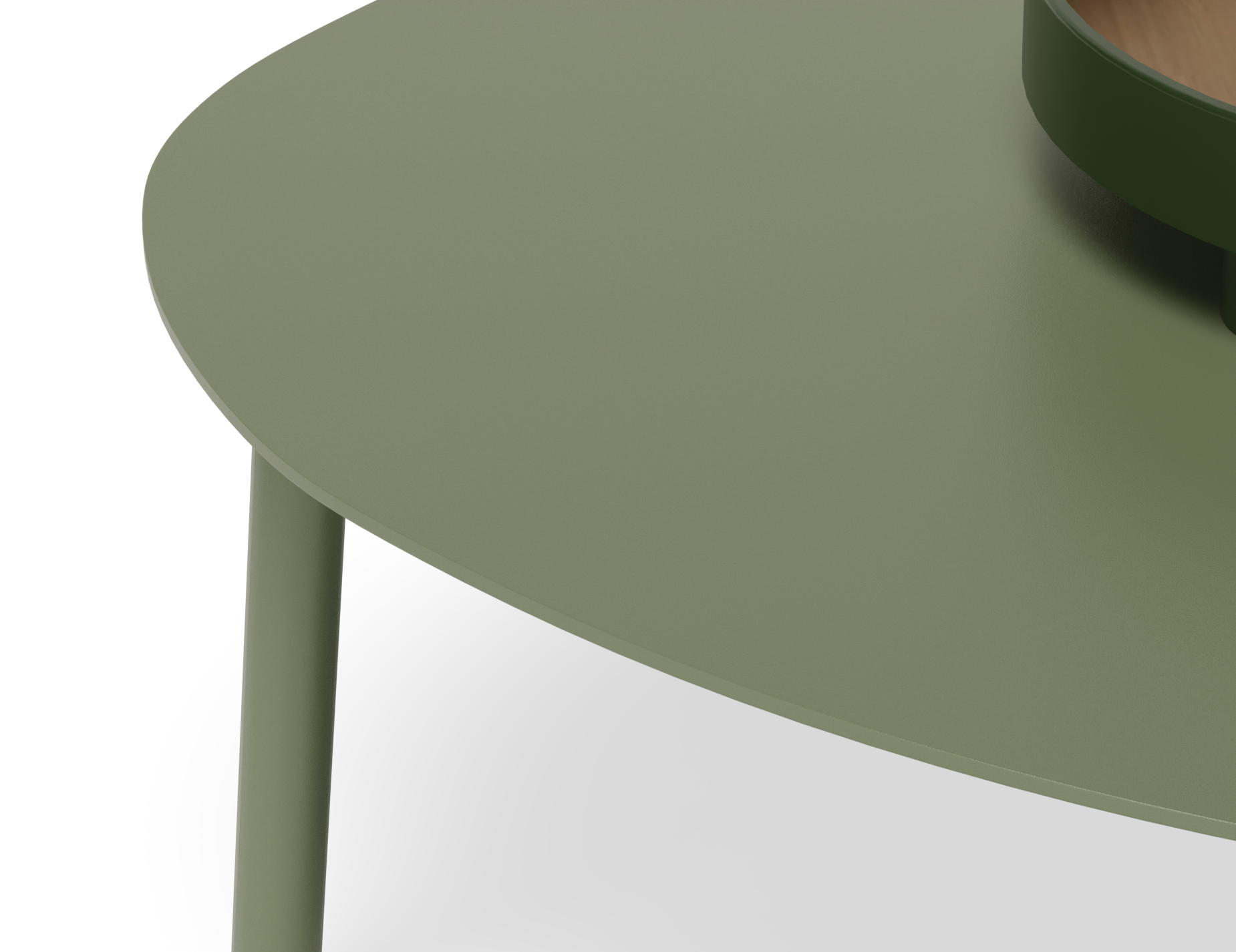 Cetara Outdoor Side Table - Eucalyptus Green
