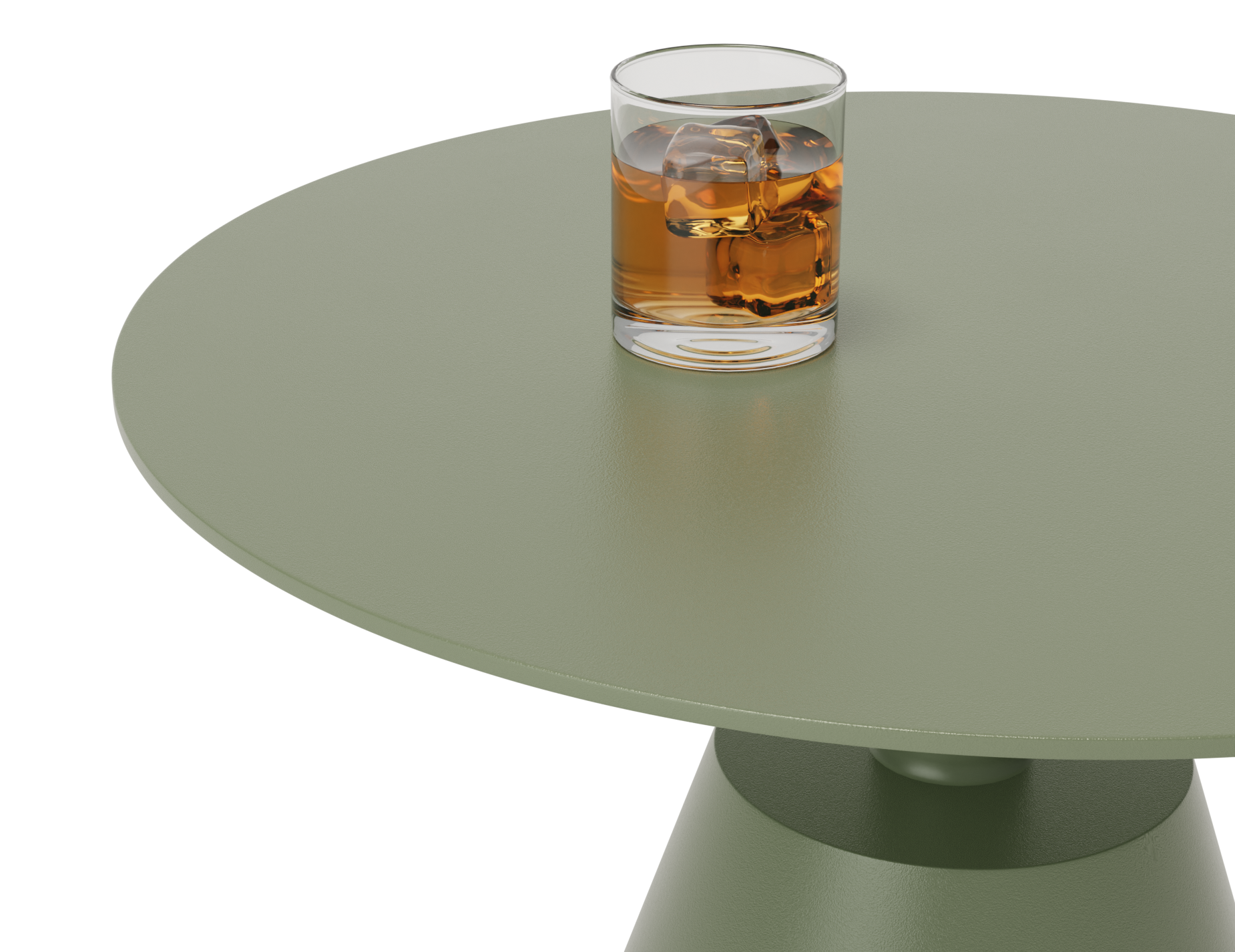 Corvo Outdoor Side Table - Eucalyptus Green