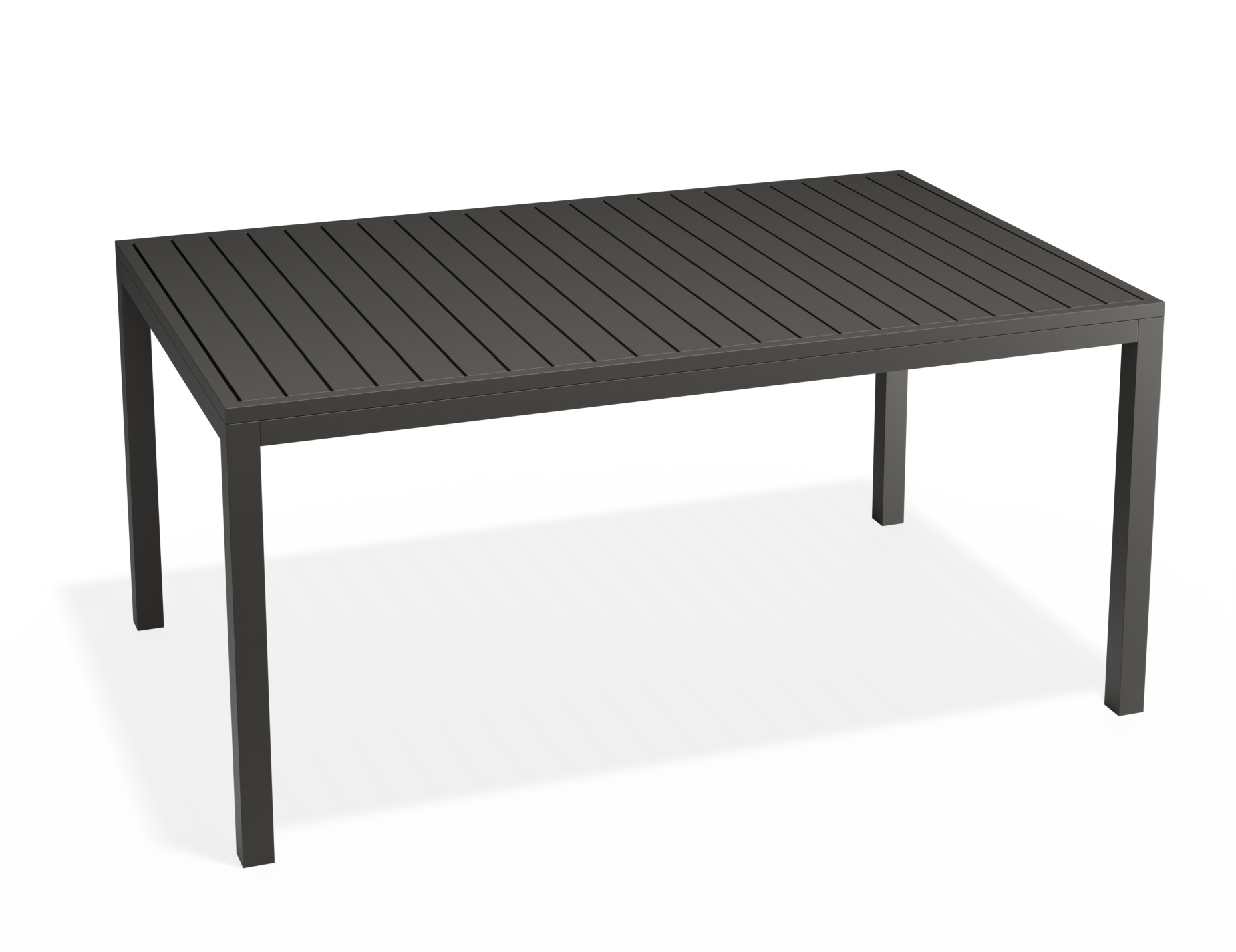 Halki Outdoor Dining Table - Charcoal