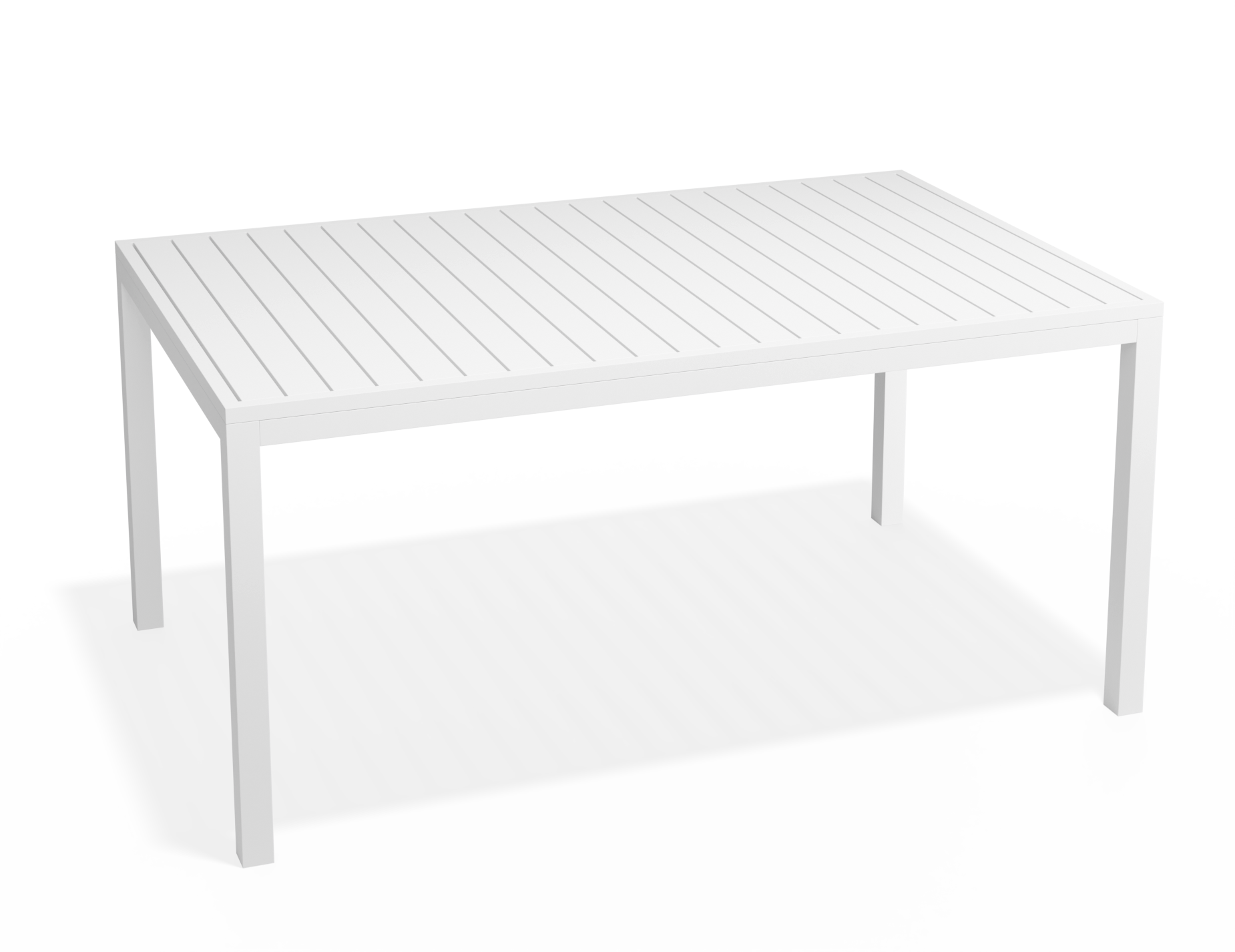 Halki Outdoor Dining Table - White