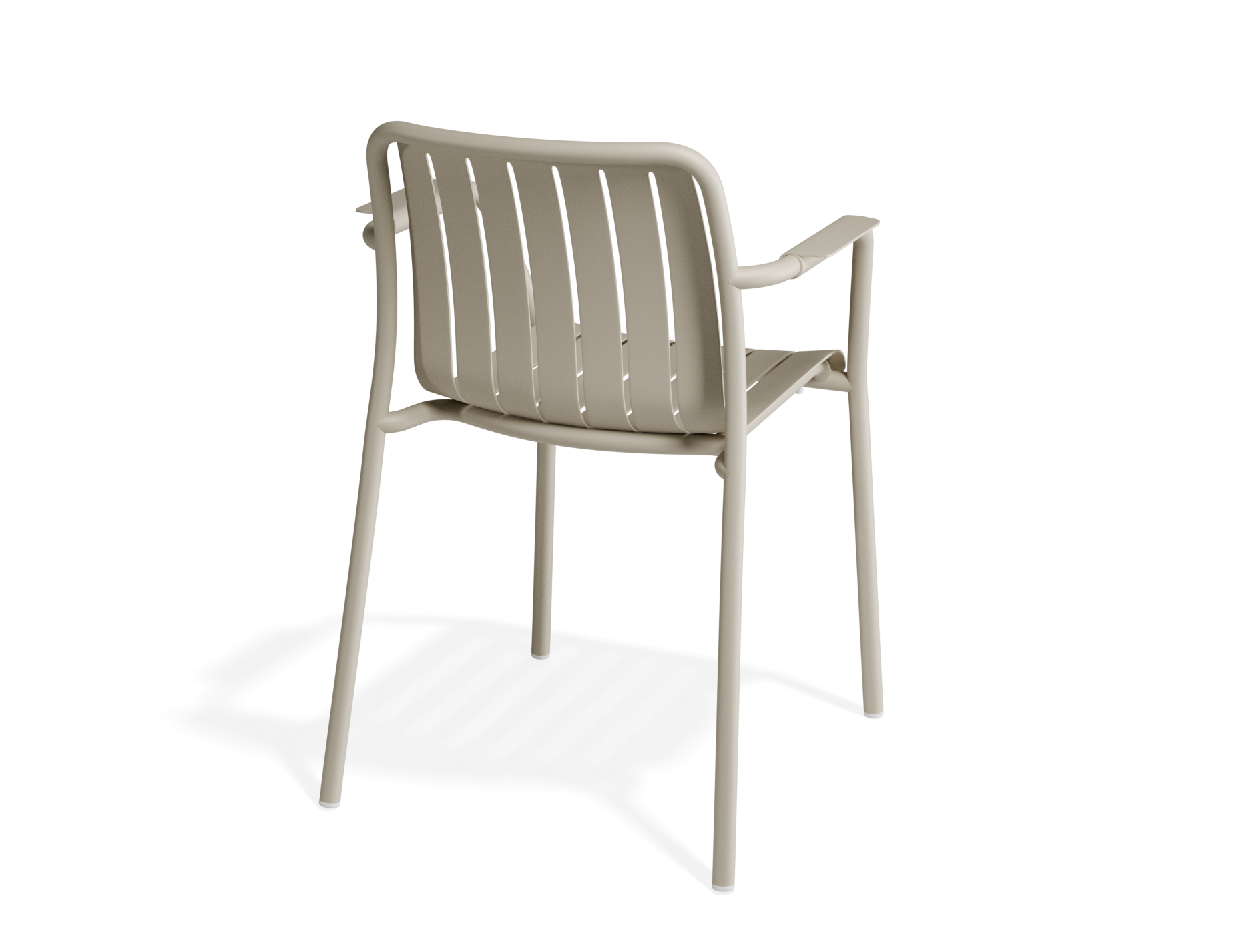 Roku Dining Armchair - Outdoor - Matt Latte