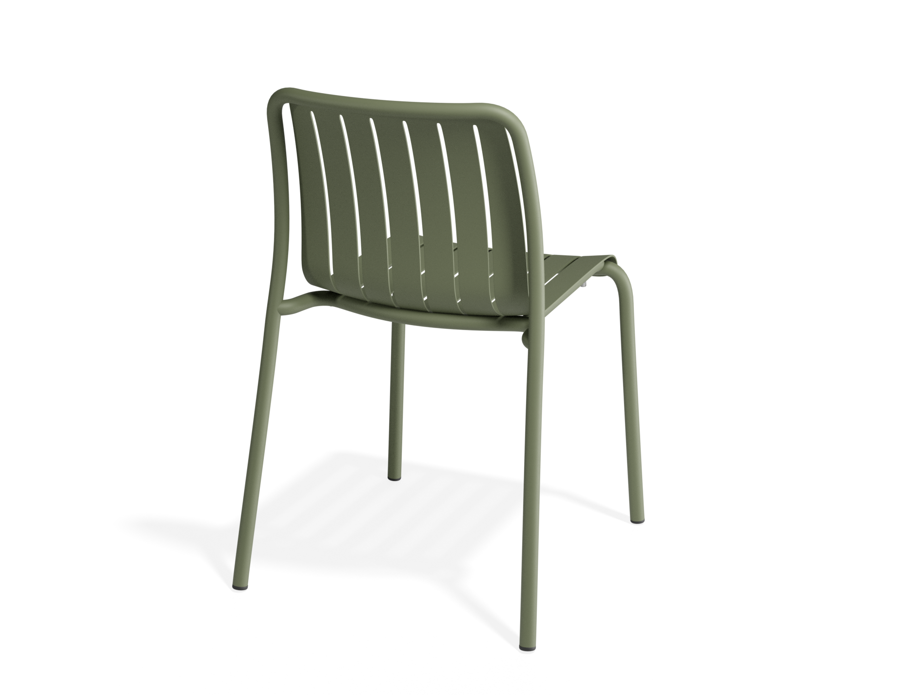 Roku Dining Chair - Outdoor - Matt Eucalyptus Green