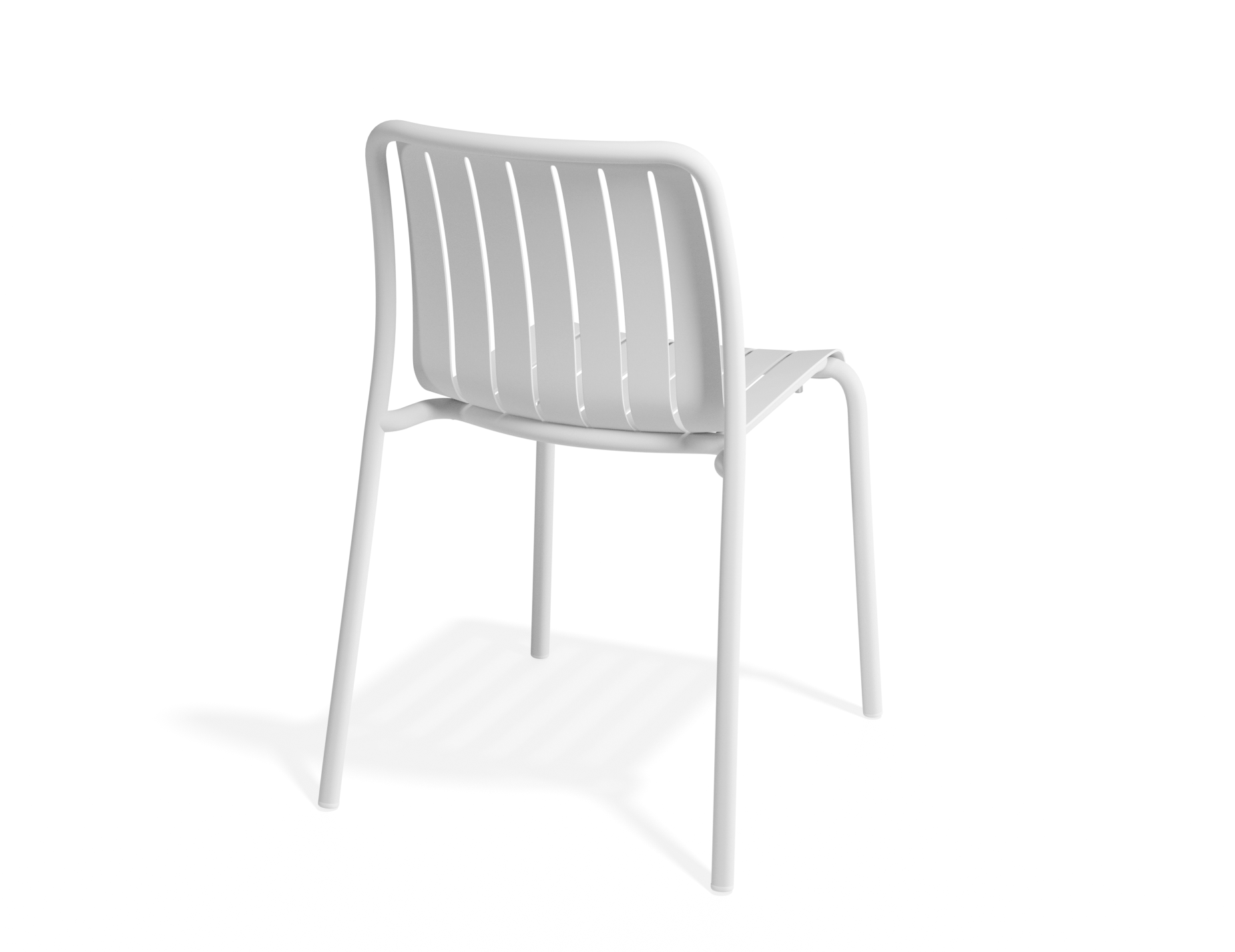 Roku Dining Chair - Outdoor - Matte White