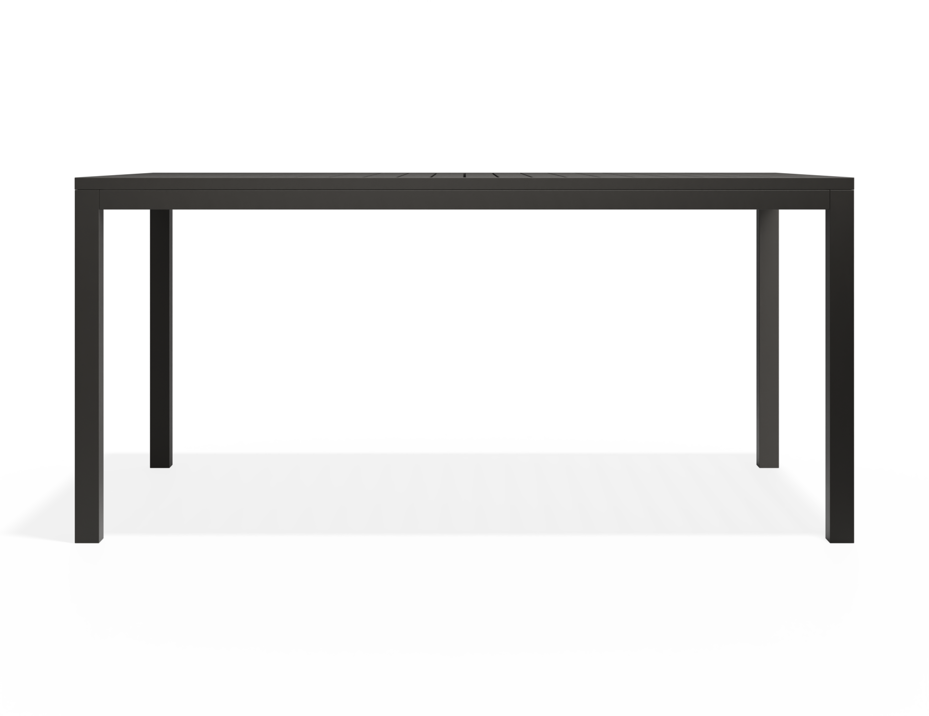 Halki Outdoor Dining Table - Charcoal