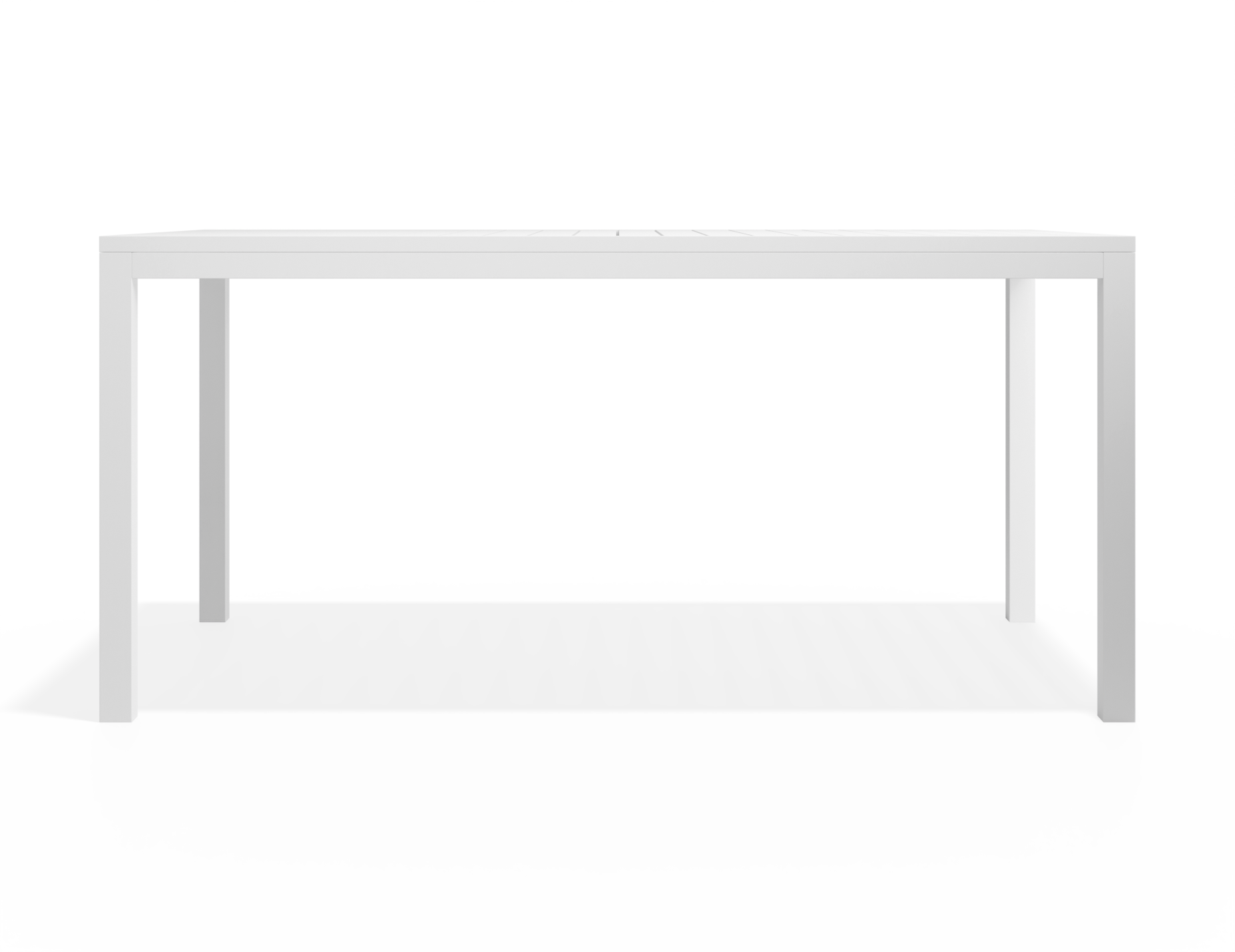 Halki Outdoor Dining Table - White