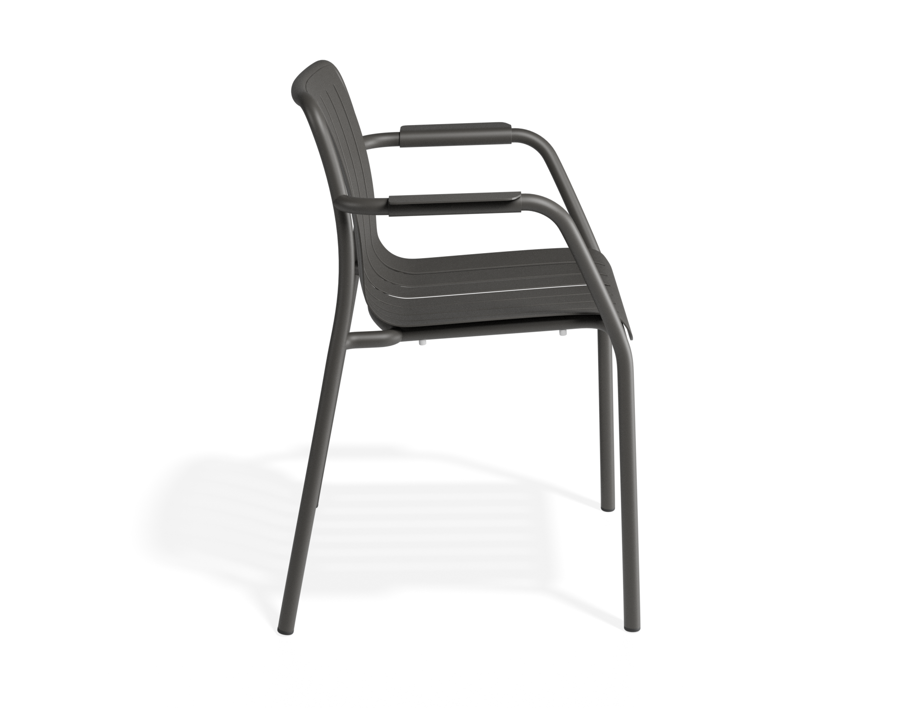 Roku Dining Armchair - Outdoor - Matt Charcoal