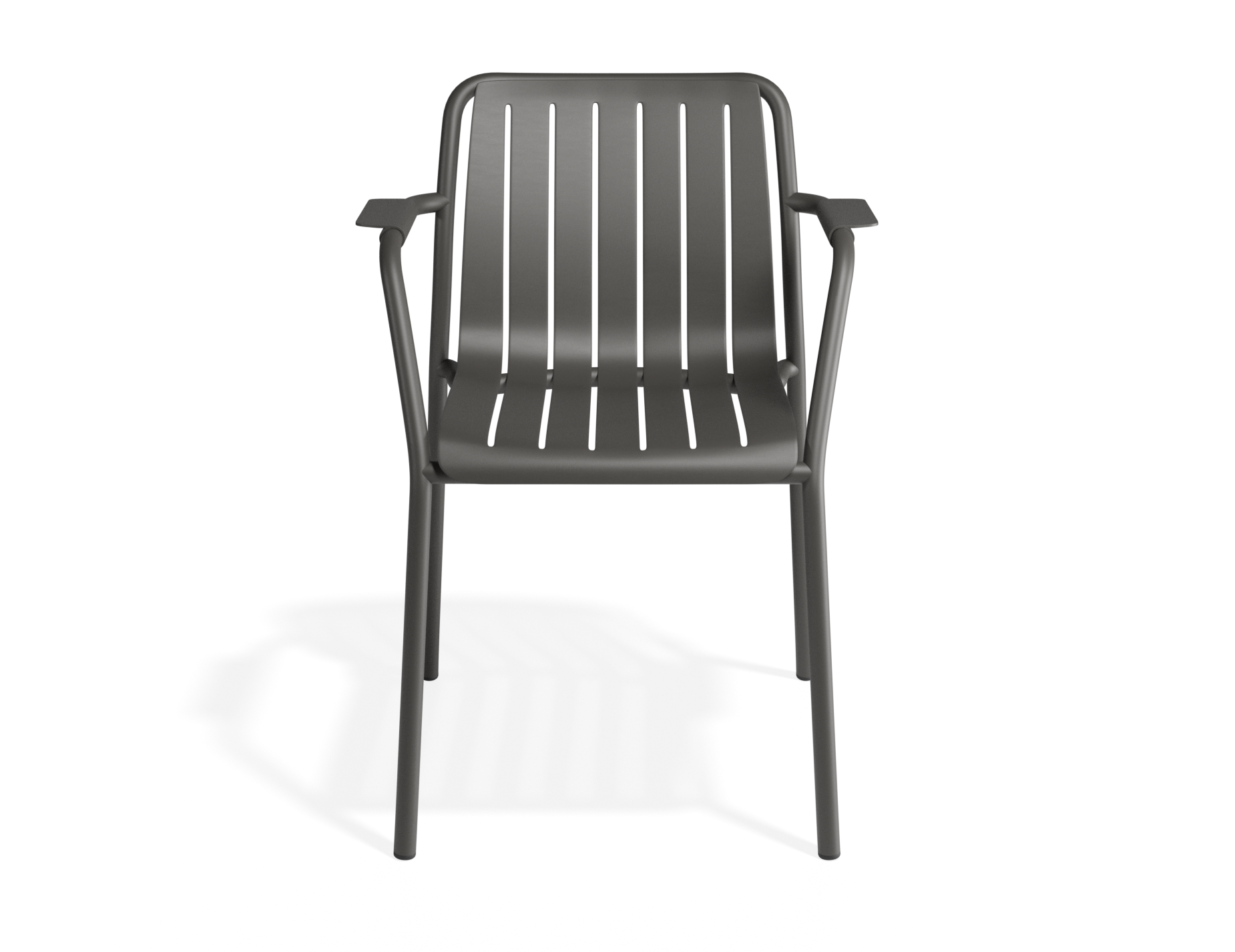 Roku Dining Armchair - Outdoor - Matt Charcoal