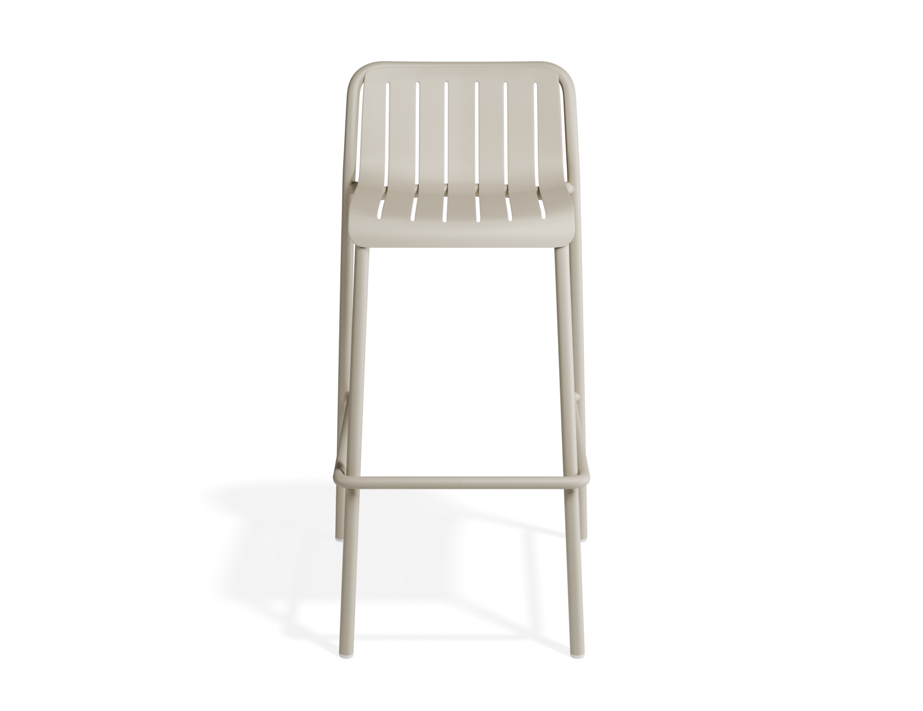 Roku Bar Stool - Outdoor - Matt Latte
