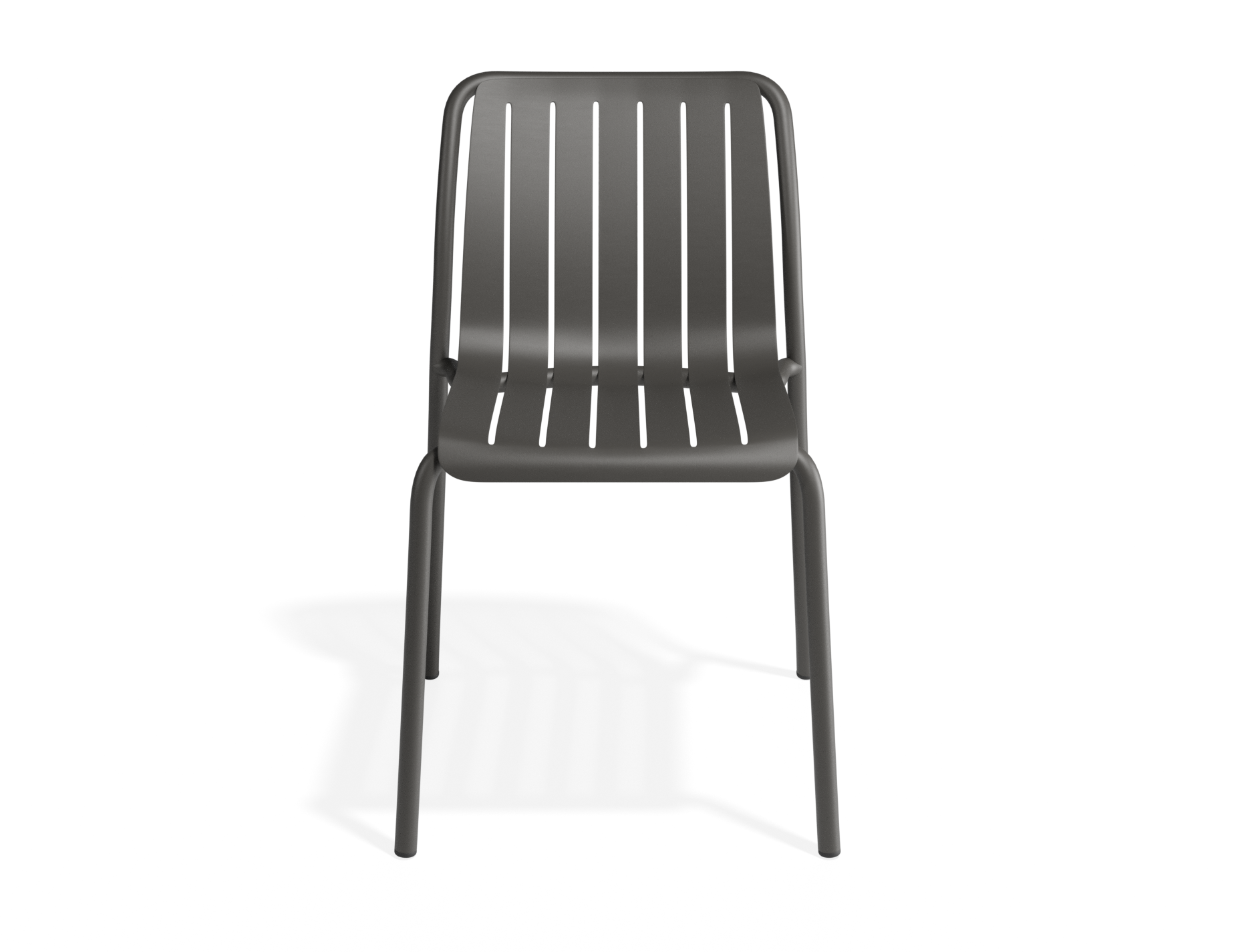 Roku Dining Chair - Outdoor - Matt Charcoal