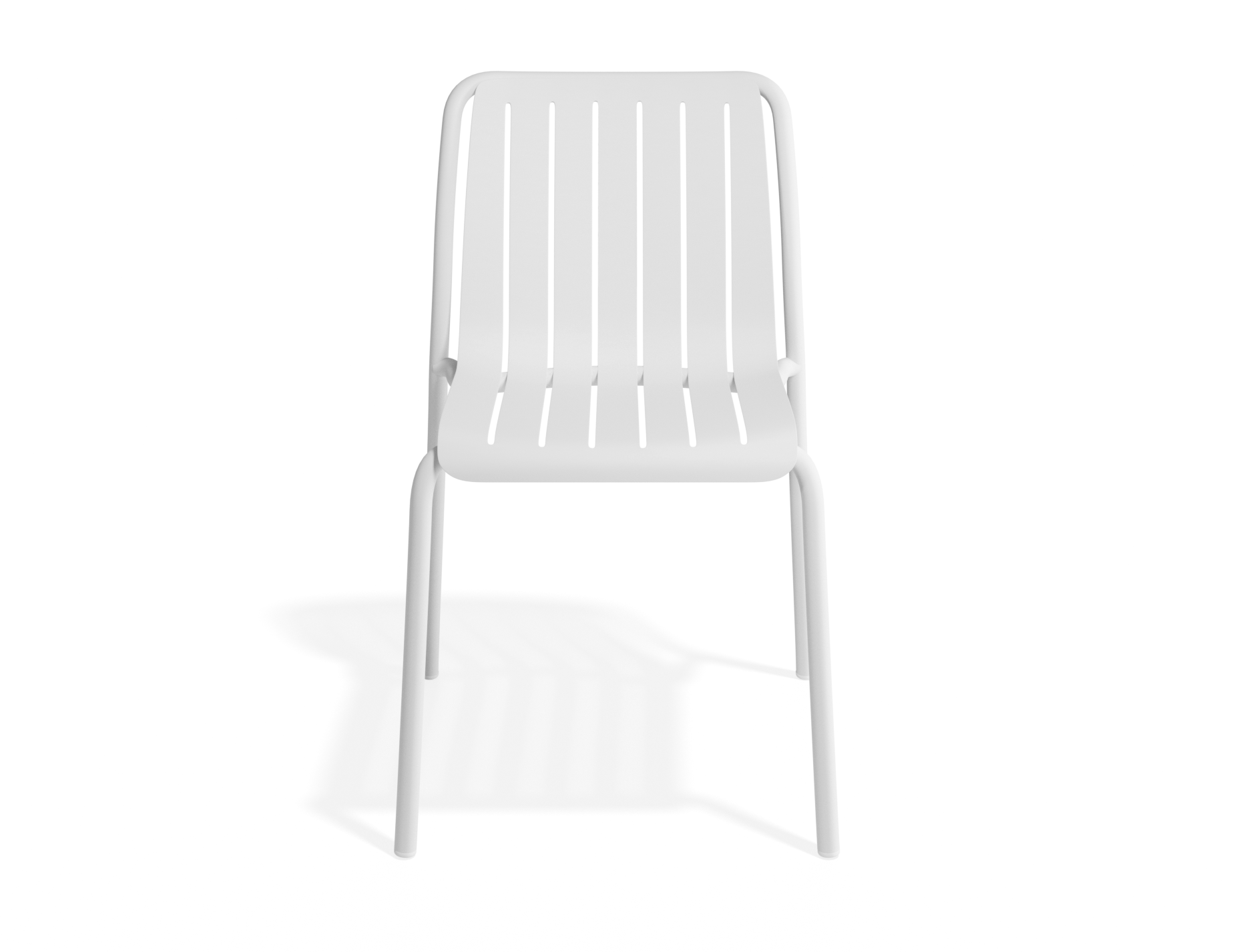 Roku Dining Chair - Outdoor - Matte White
