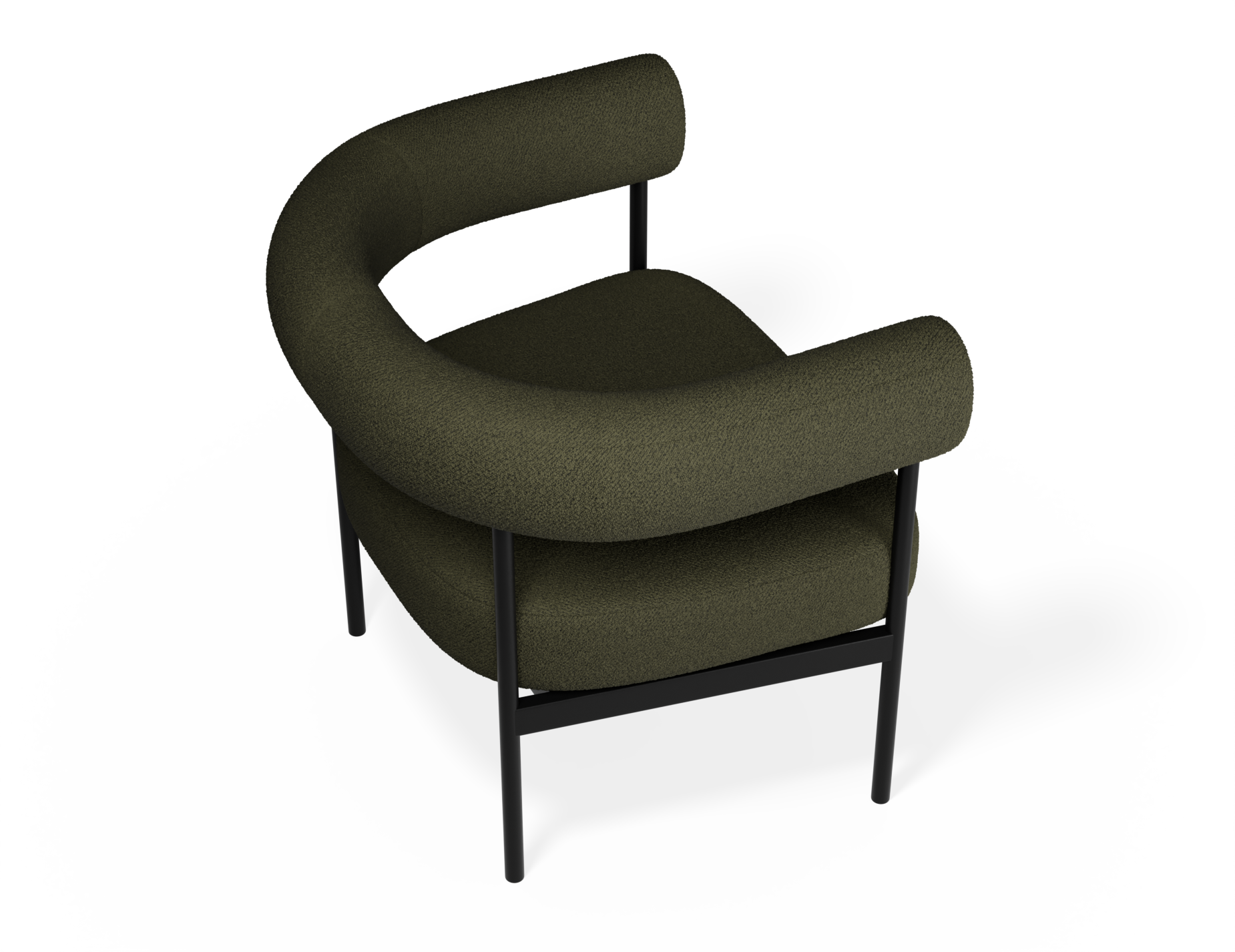 Marlowe Armchair - Hunter Green