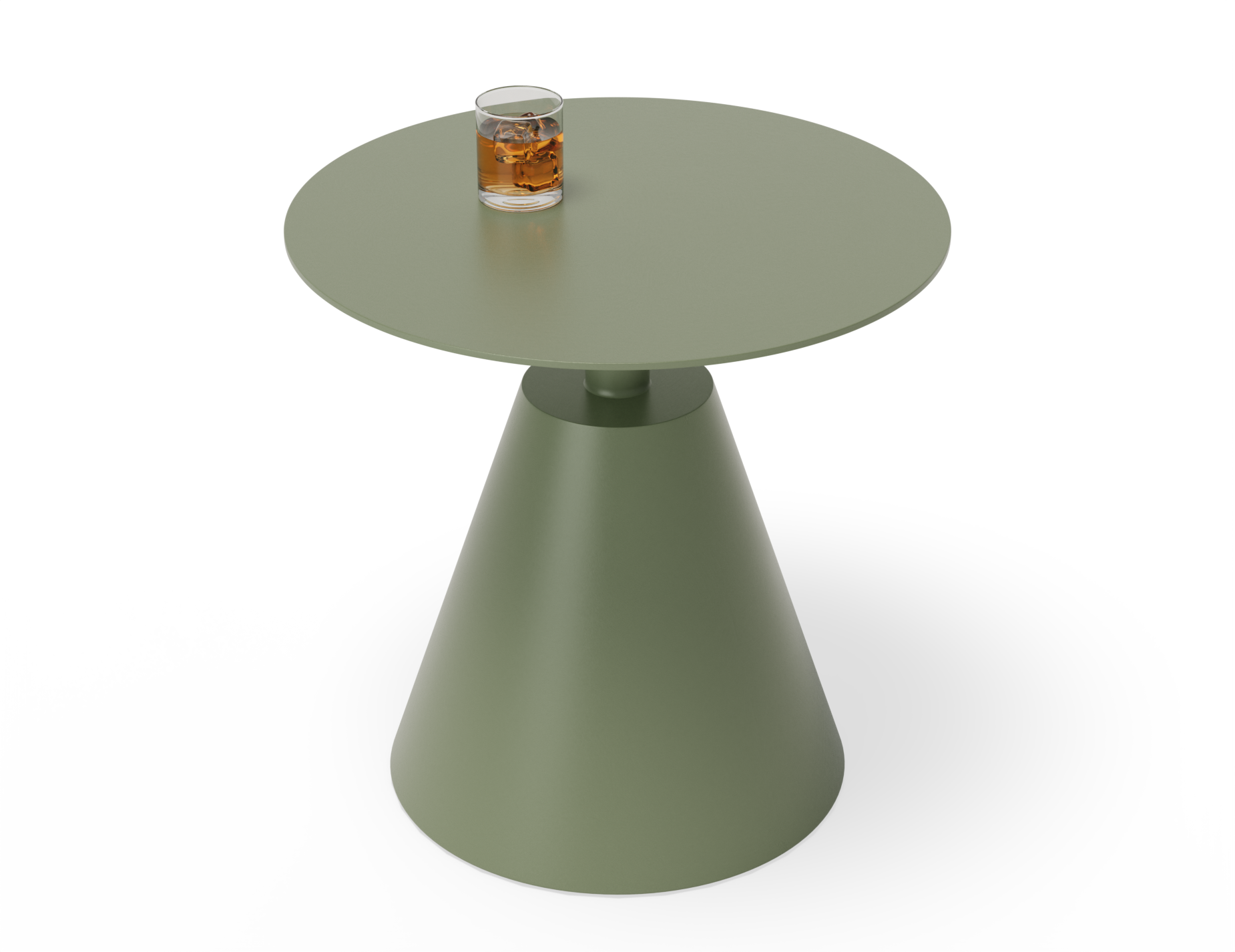 Corvo Outdoor Side Table - Eucalyptus Green