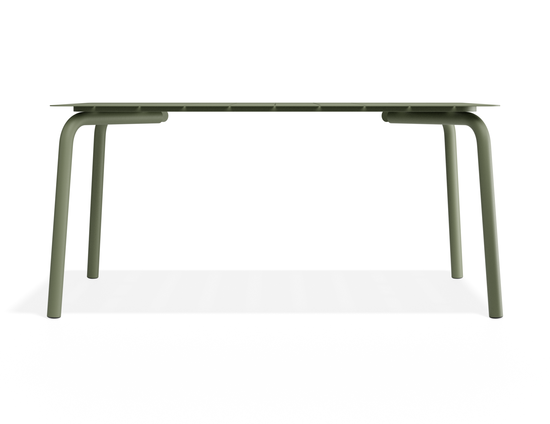 Roku Dining Table - Matte Eucalyptus Green