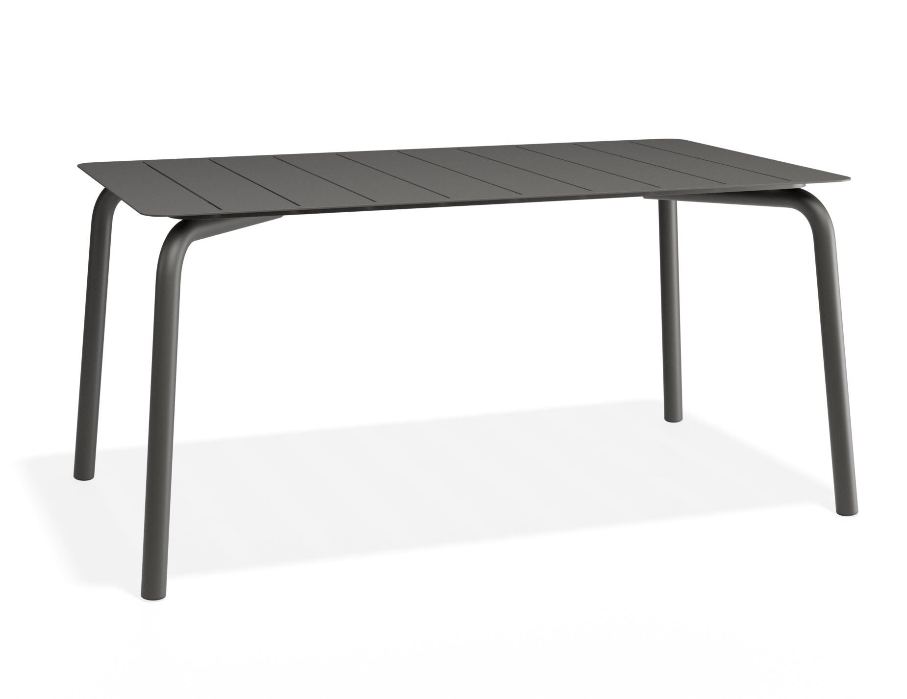 Roku Dining Table - Matte Charcoal