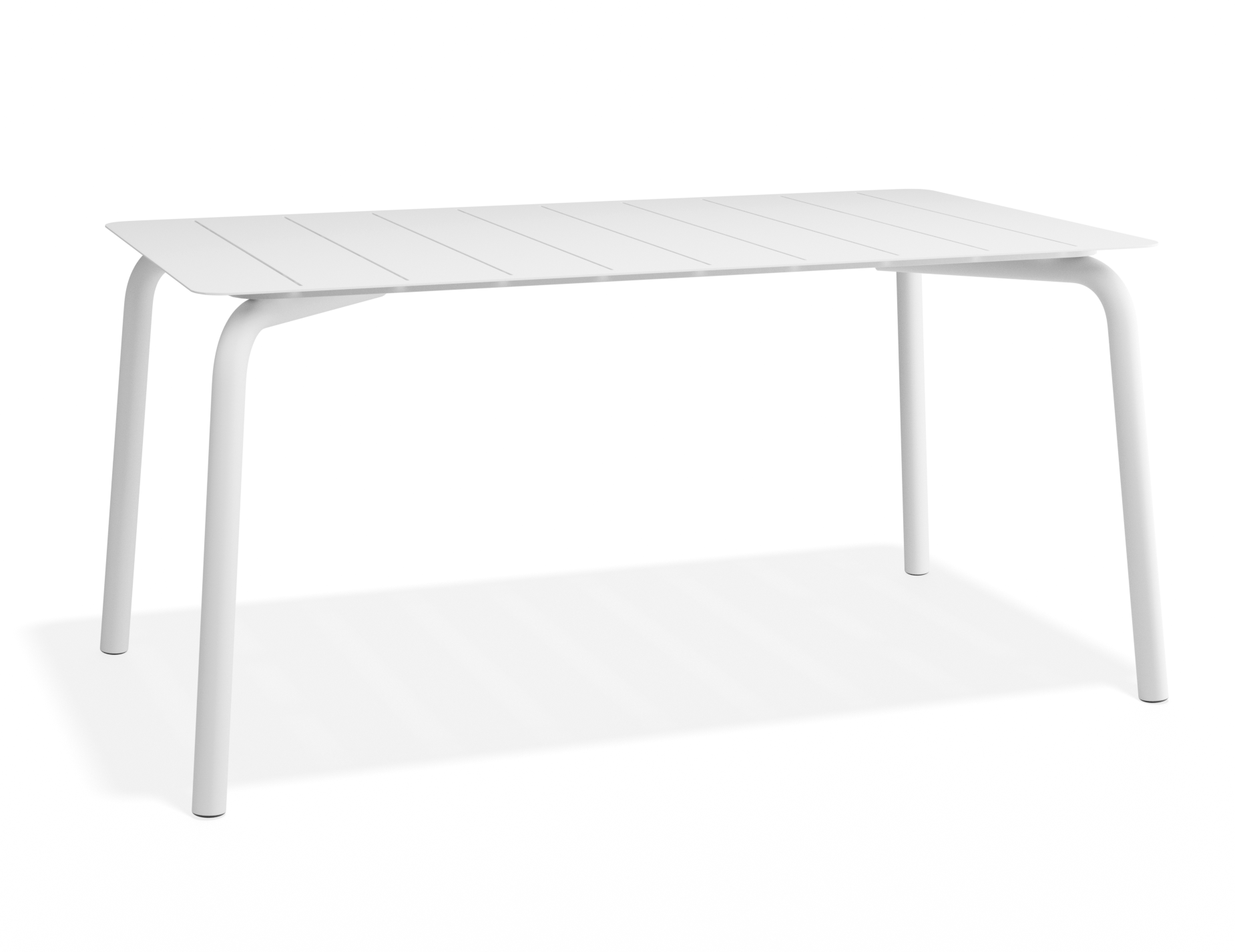 Roku Dining Table - Matt White