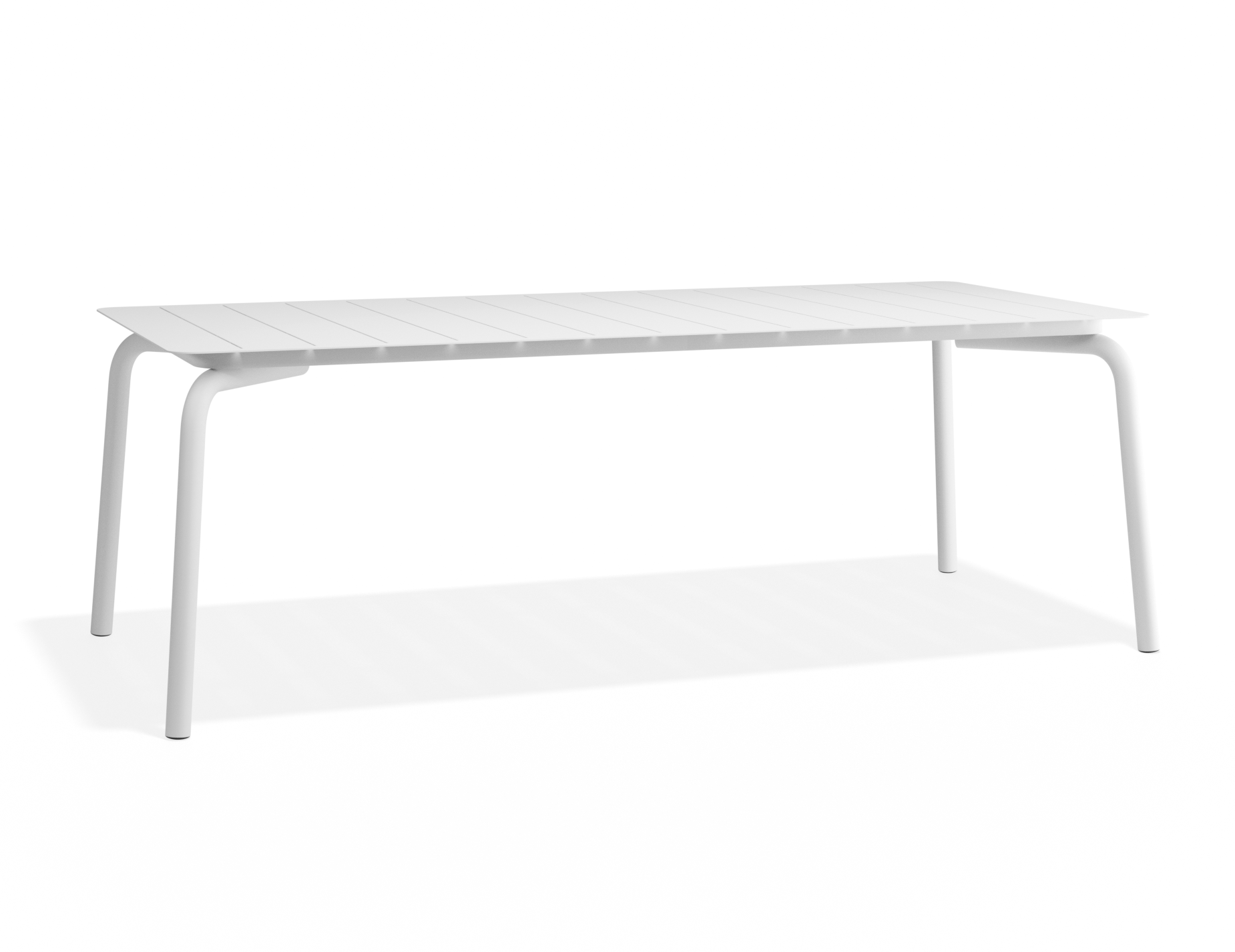 Roku Dining Table - Matt White