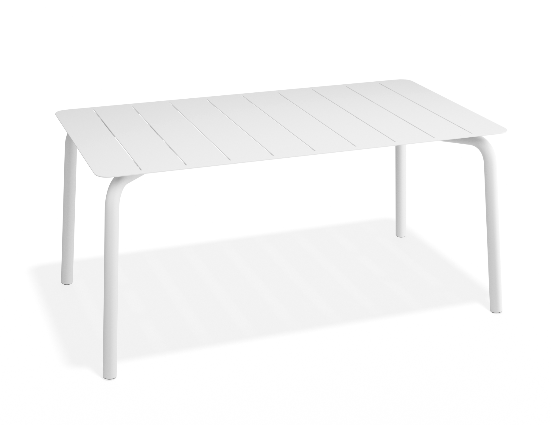 Roku Dining Table - Matt White