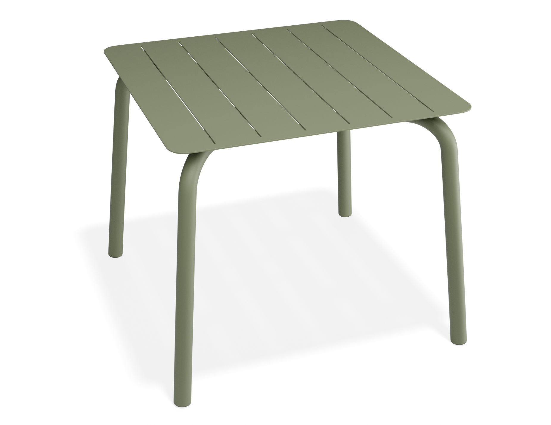 Roku Square Dining Table - Outdoor - Eucalyptus Green