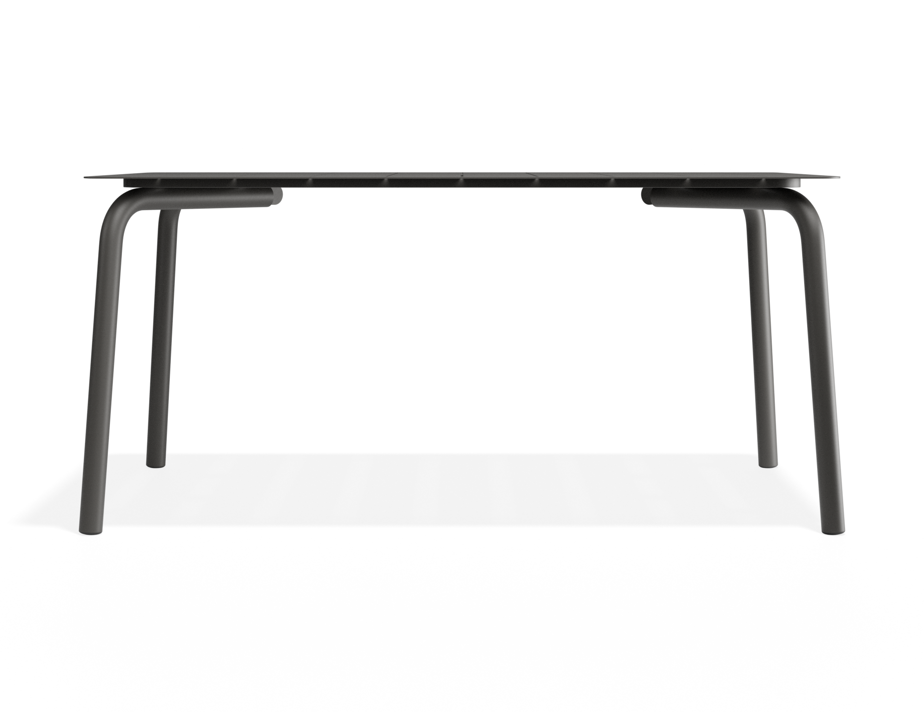 Roku Dining Table - Matte Charcoal