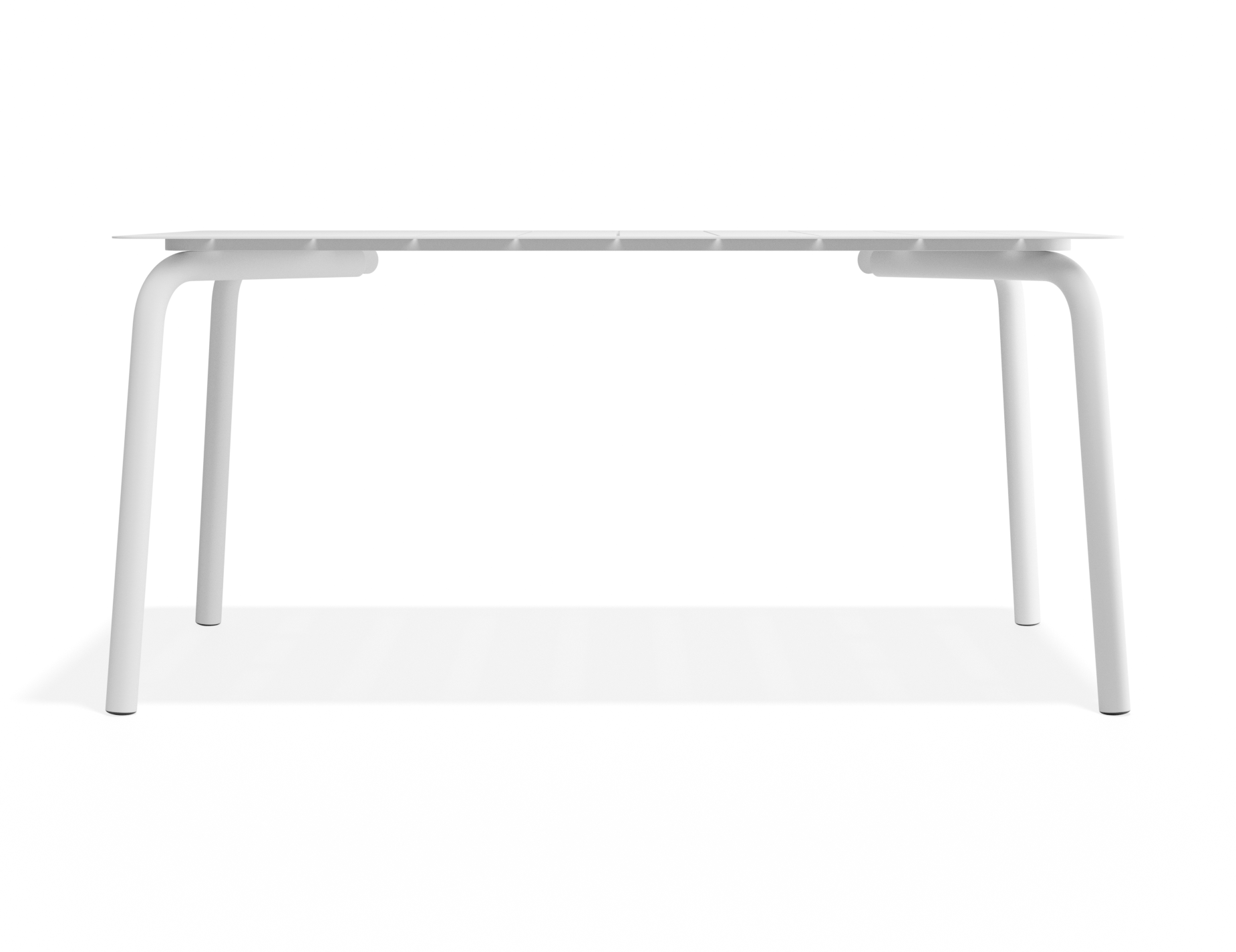 Roku Dining Table - Matt White