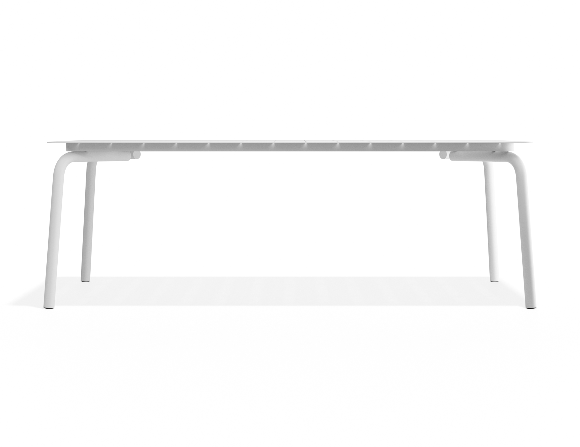 Roku Dining Table - Matt White