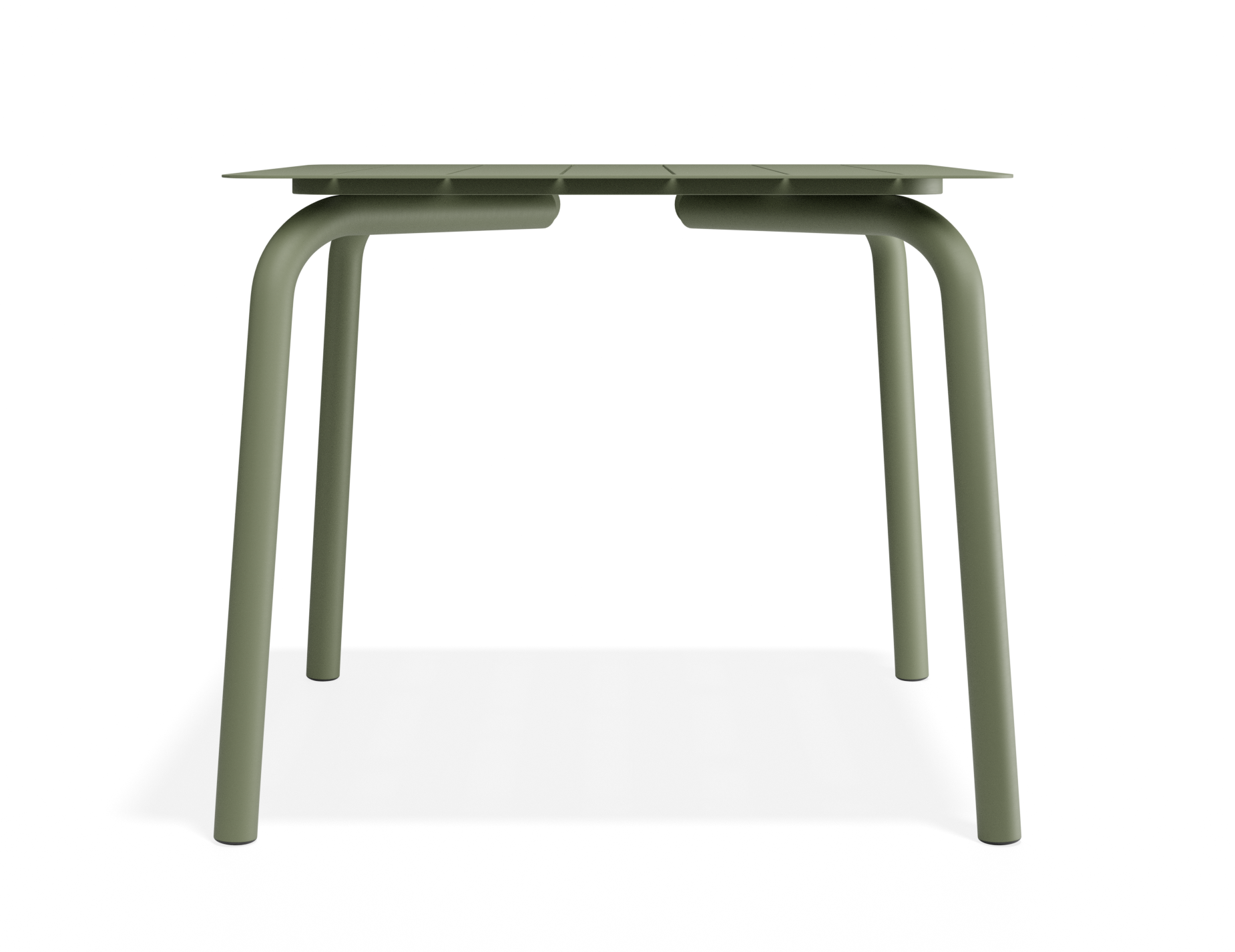 Roku Square Dining Table - Outdoor - Eucalyptus Green