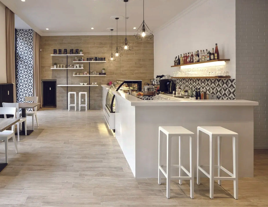 Rioja Bar Stool - White