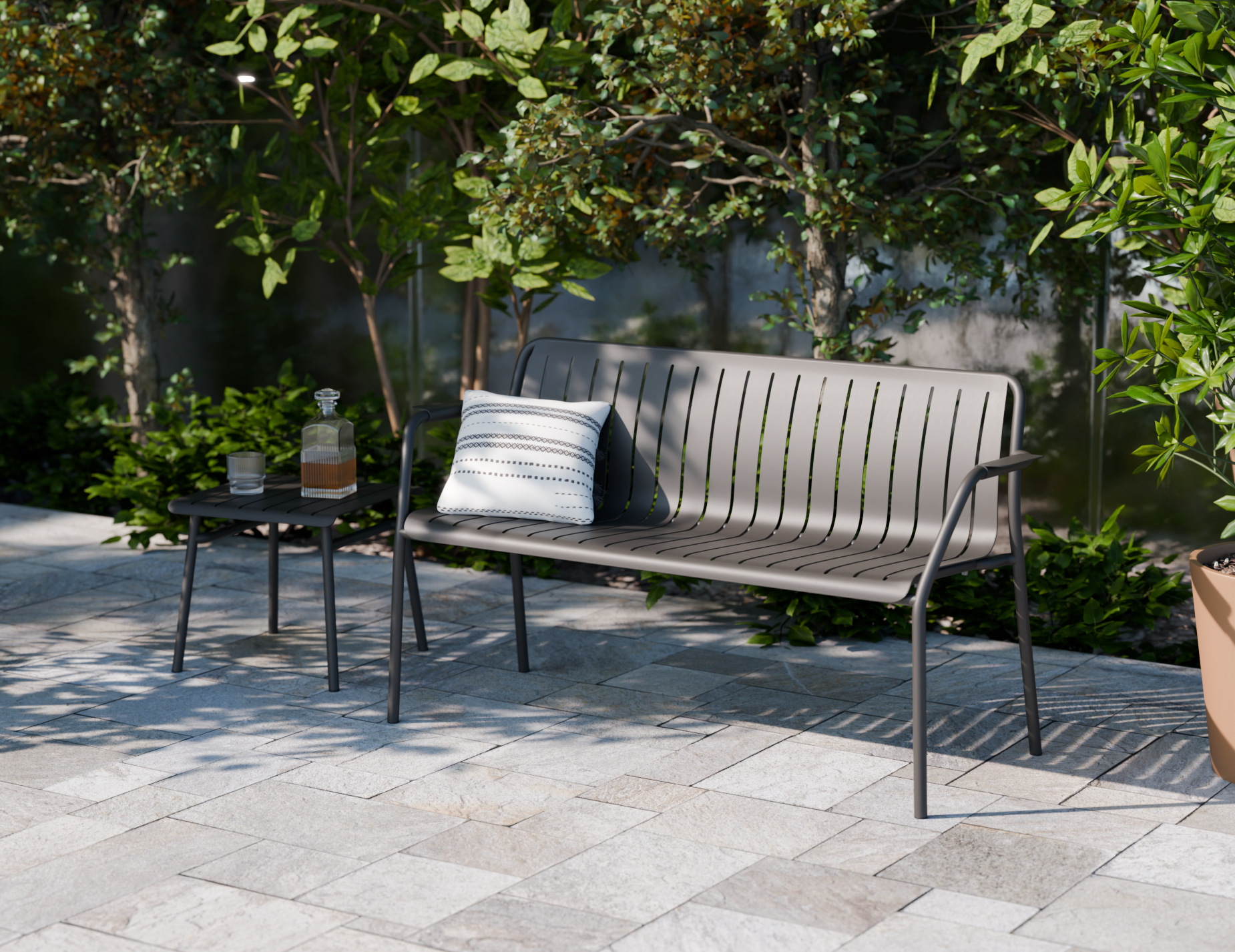 Roku Bench - Outdoor