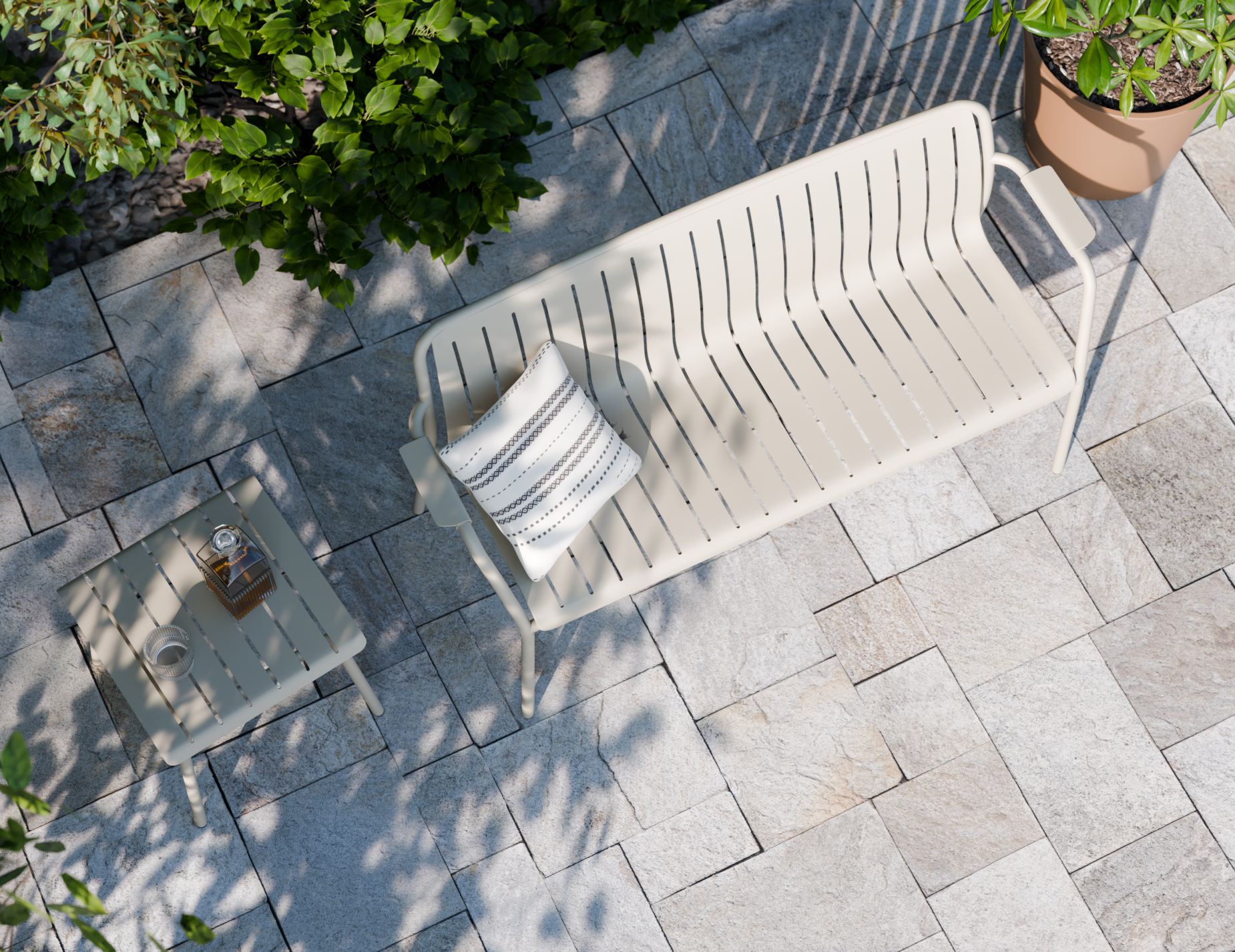 Roku Bench - Outdoor