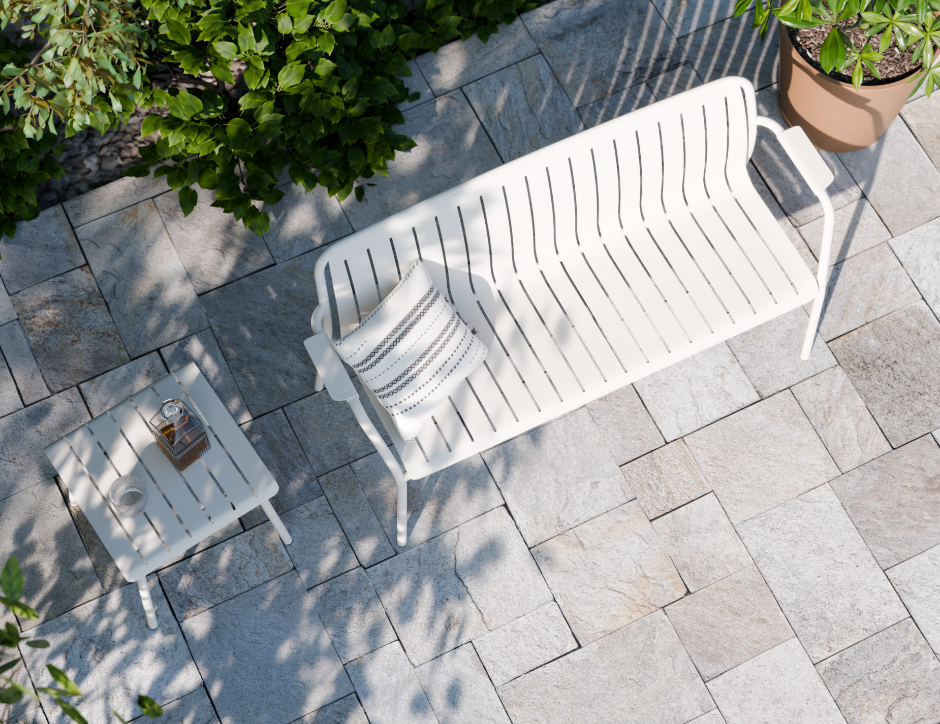 Roku Bench - Outdoor