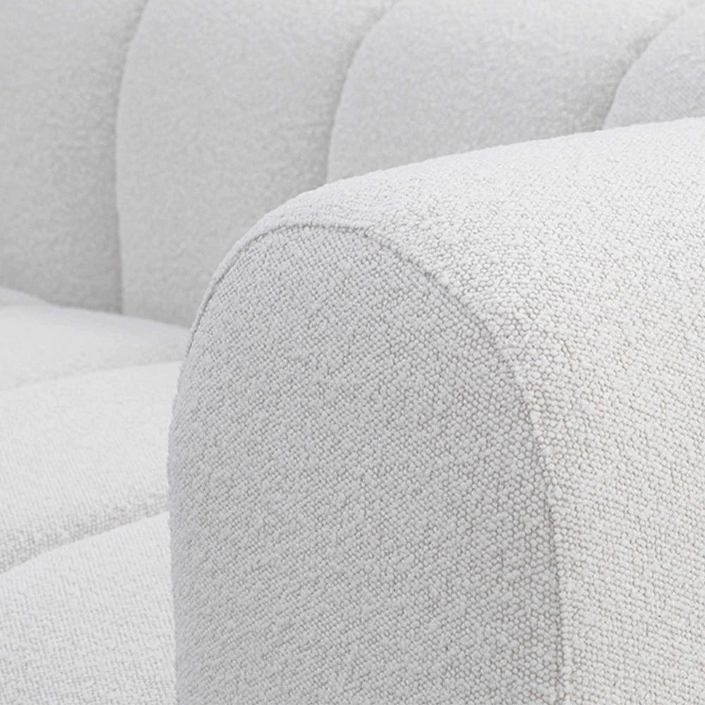 Clarence 3 Seater Sofa - Vanilla Boucle