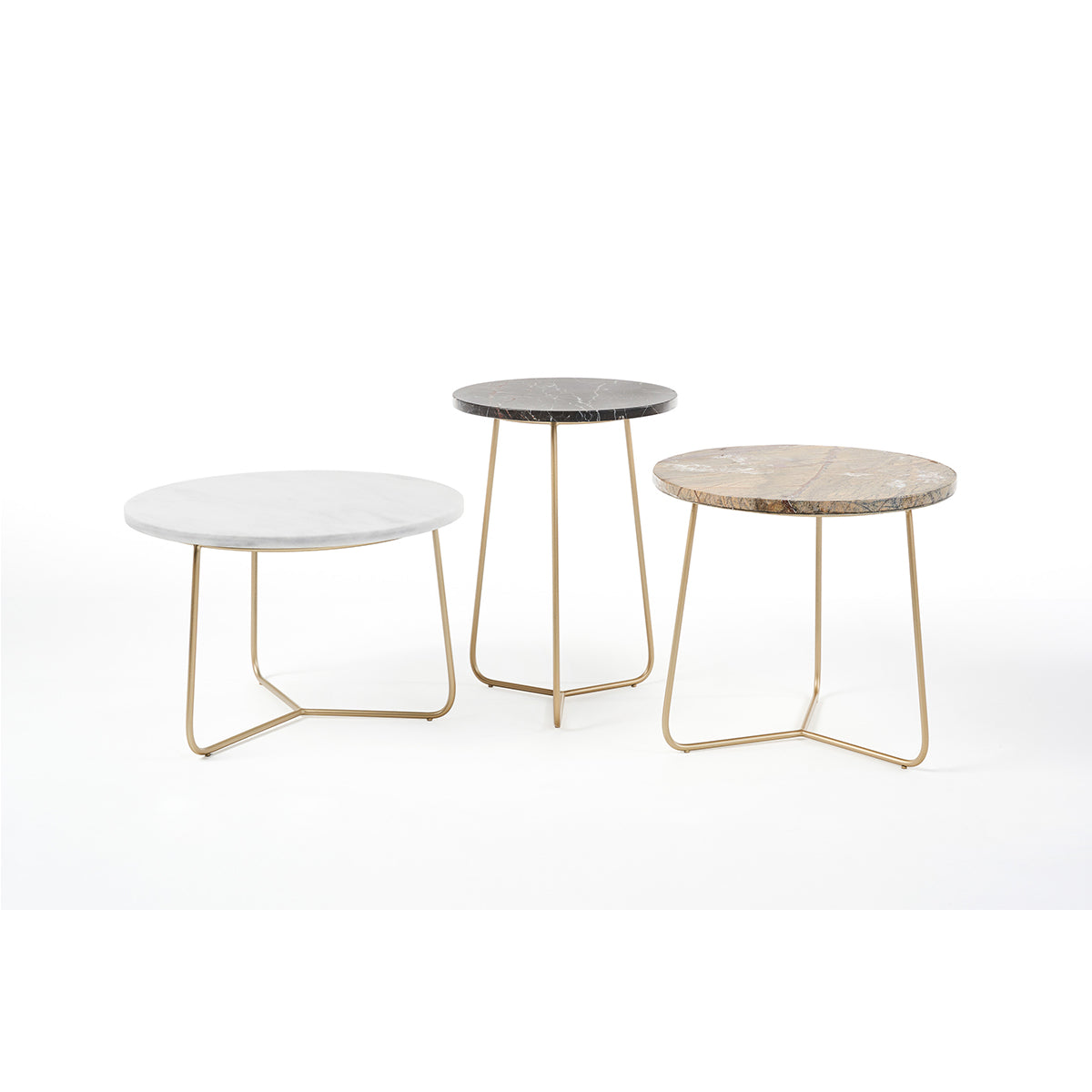 Polly Side Table (White).