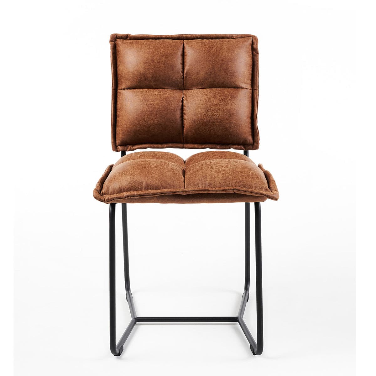 Cecil Dining Chair (Cognac Leather).
