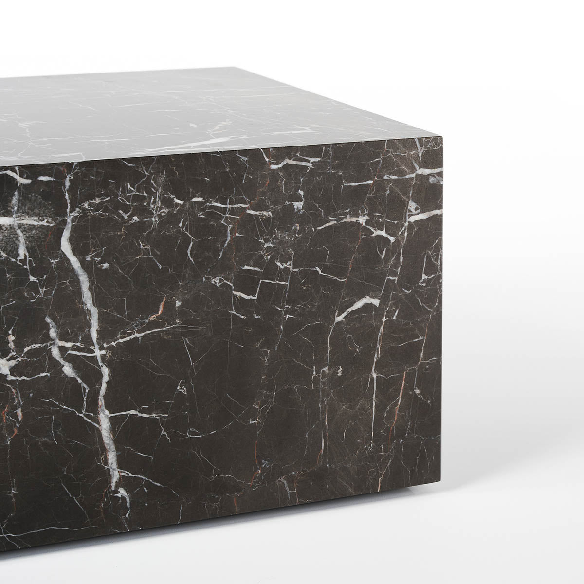 Comet Side Table (Black/Red).