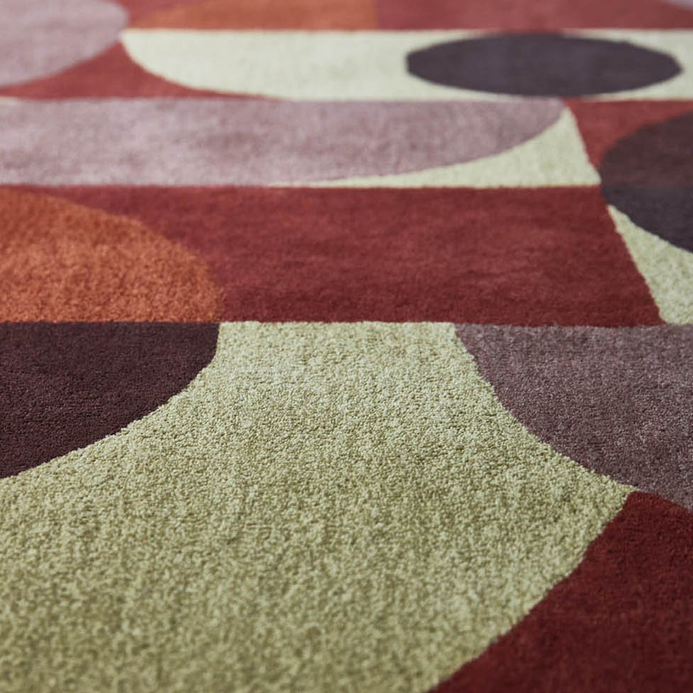 Décor Cosmo (Red/Pale green).