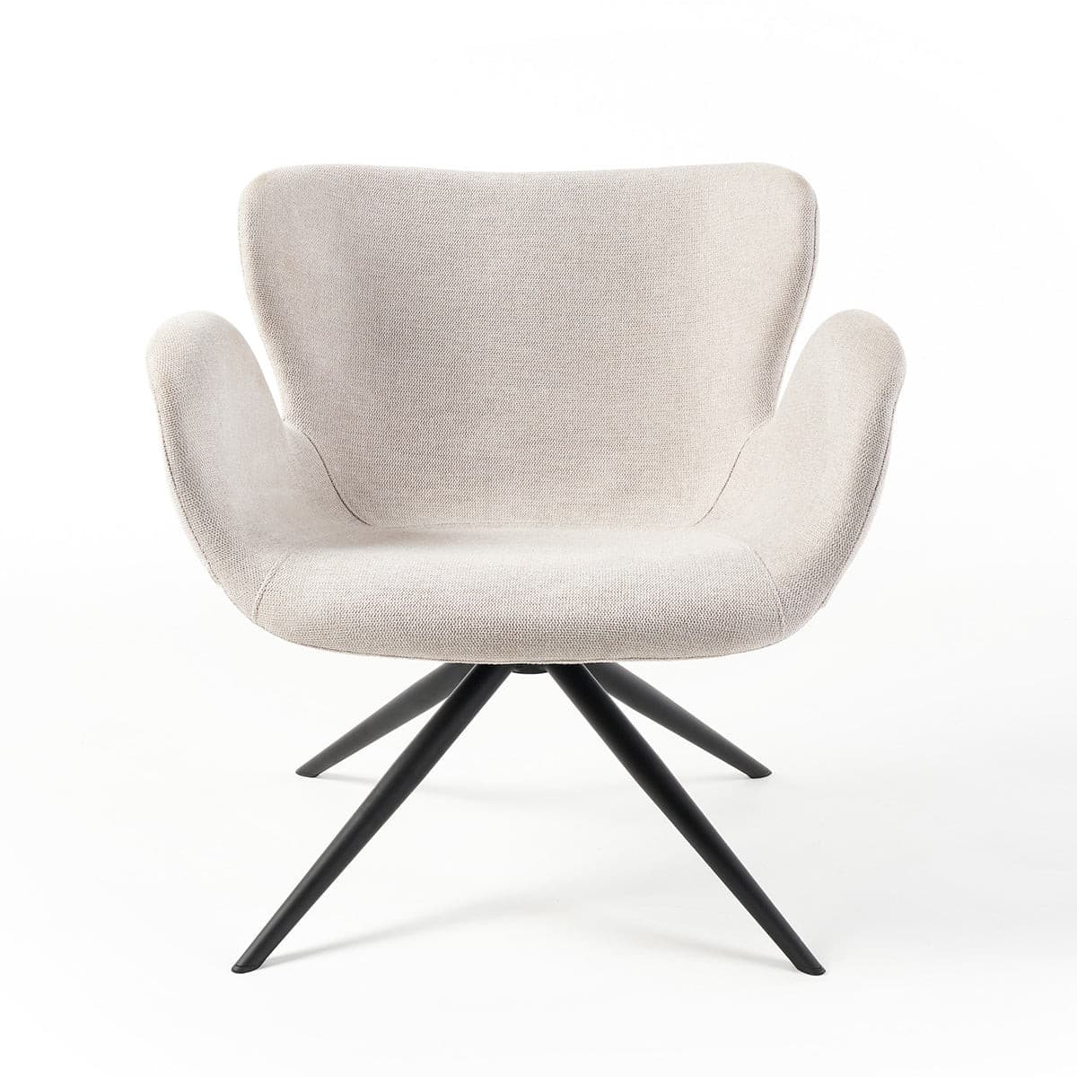 Frida Swivel Armchair (Biscuit).