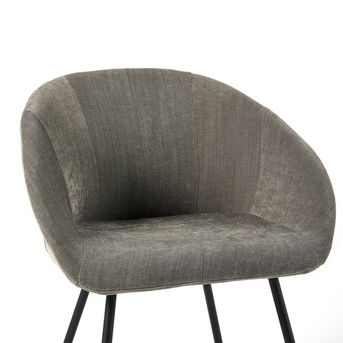 Provincial Dining Chair (Dark Grey).