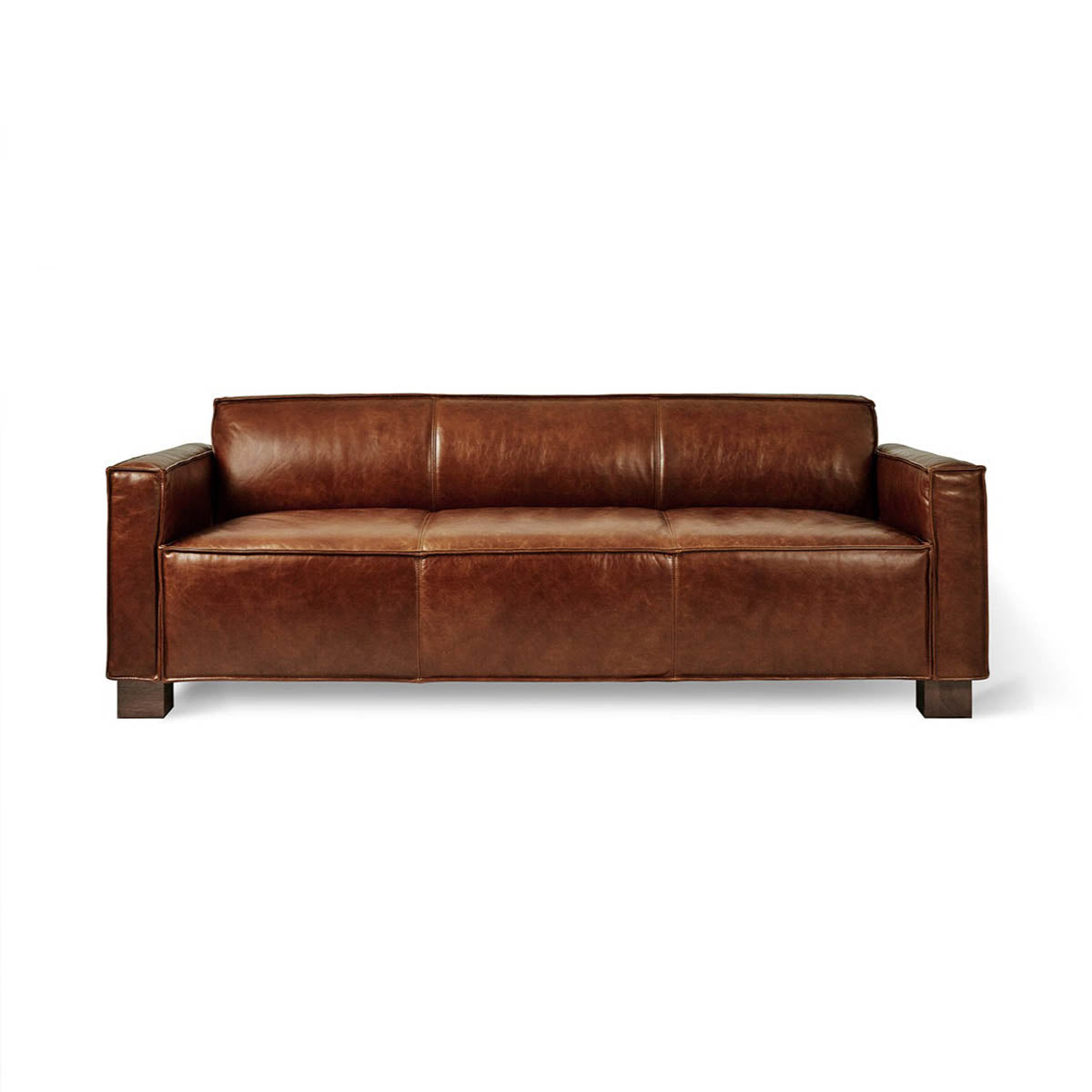 Cabot Sofa (Saddle Brown).