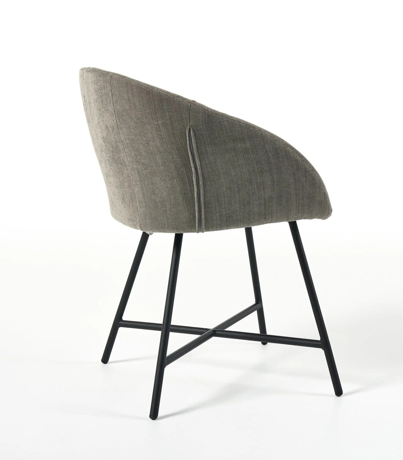 Provincial Dining Chair (Dark Grey).