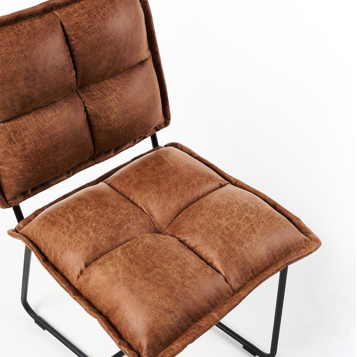 Cecil Dining Chair (Cognac Leather).