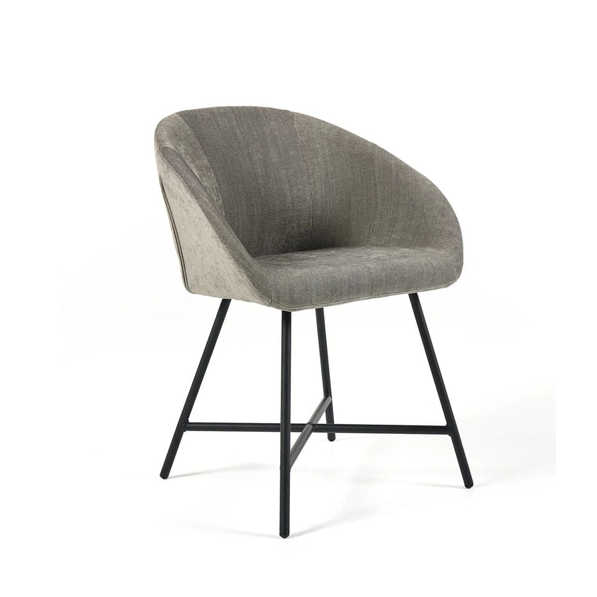 Provincial Dining Chair (Dark Grey).